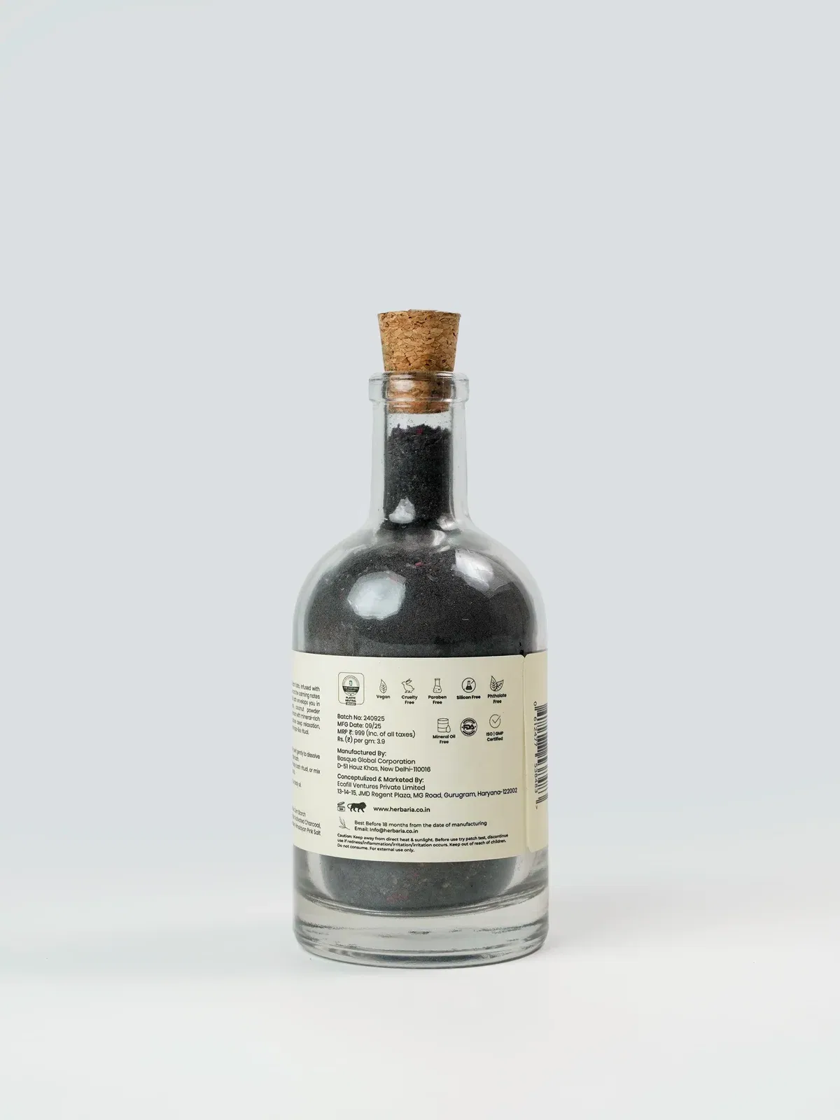 Herbaria - Modern Botanicals Noir Soak Milk Bath 250gm