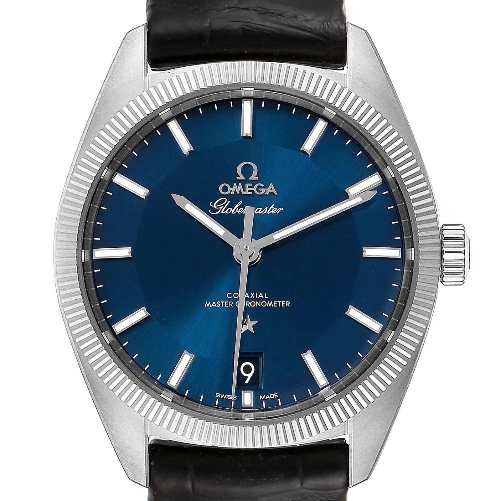 Omega Constellation Globemaster Silver Brown