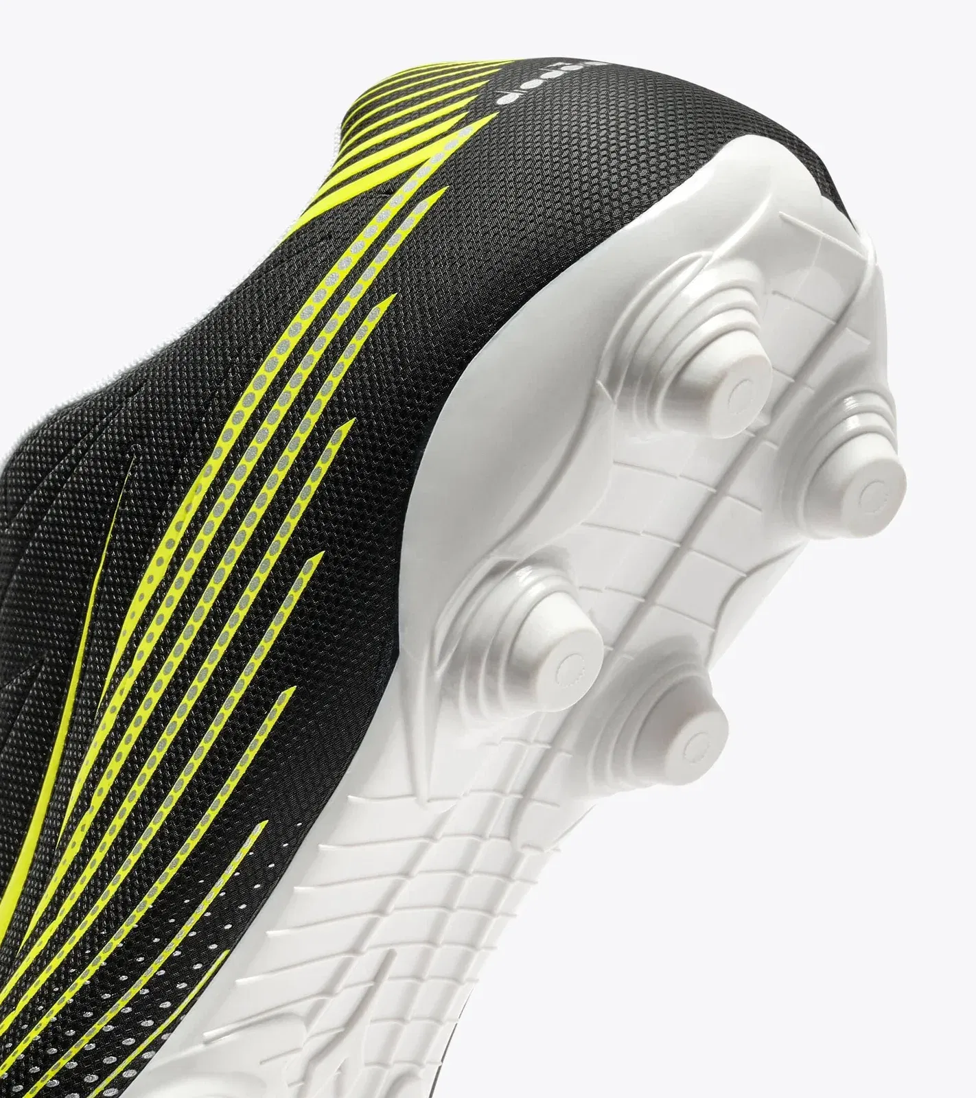 Diadora Pichichi 8 Mg14 Black/Yellow Fl Dd/Silver Dd