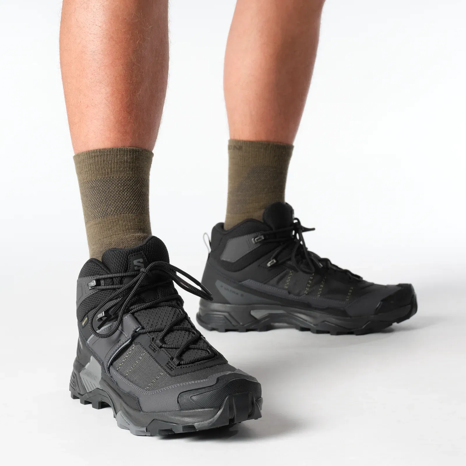 Salomon x Ultra 5 Mid Gore-Tex Hiking Black