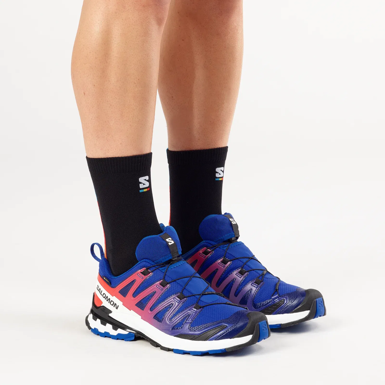Salomon Xa Pro 3D V9 Gore-Tex Equipe Trail Running Surf The Web