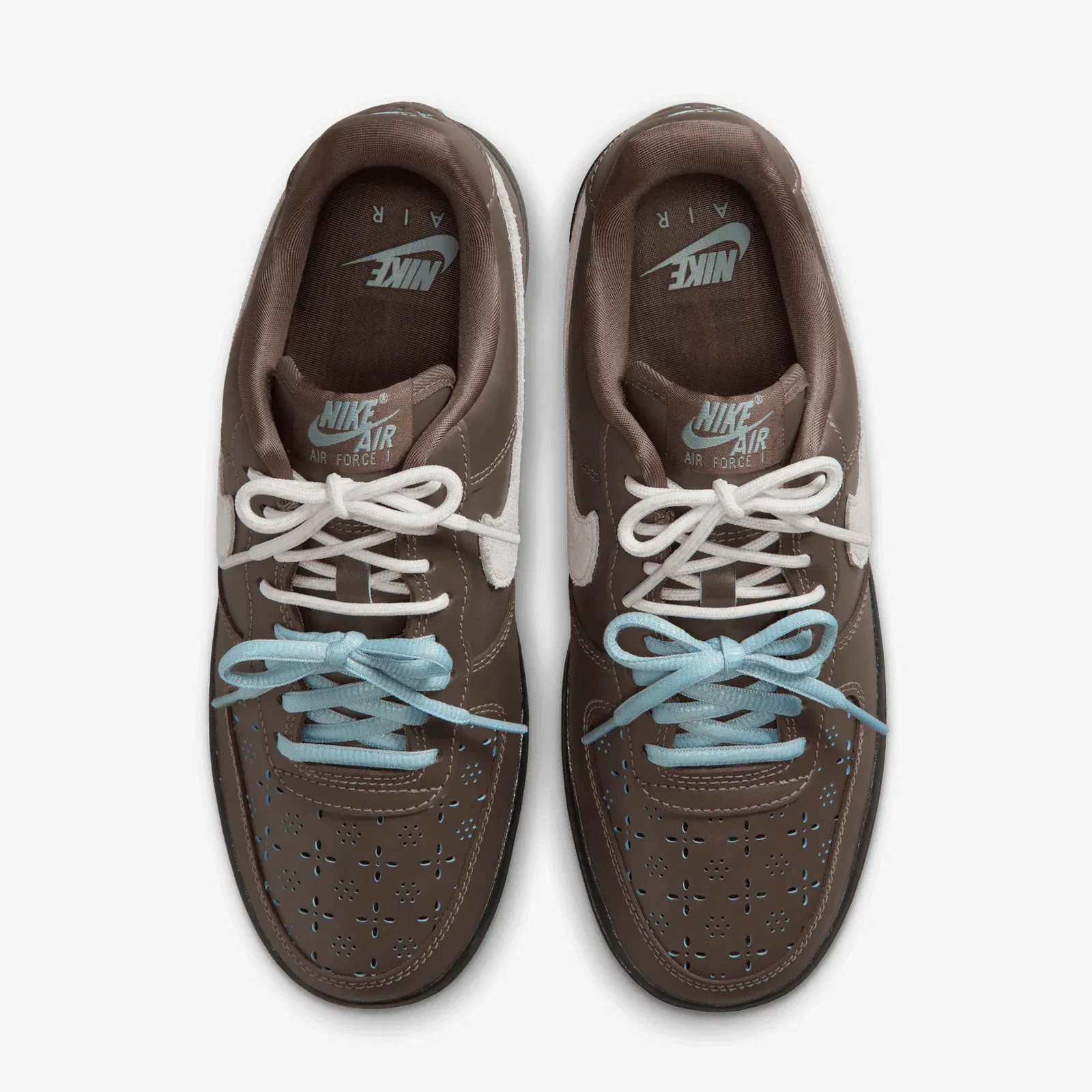 Nike AIR FORCE 1 '07 LV8 { RIDGEROCK/VAST GREY-OCEAN CUBE-SAIL