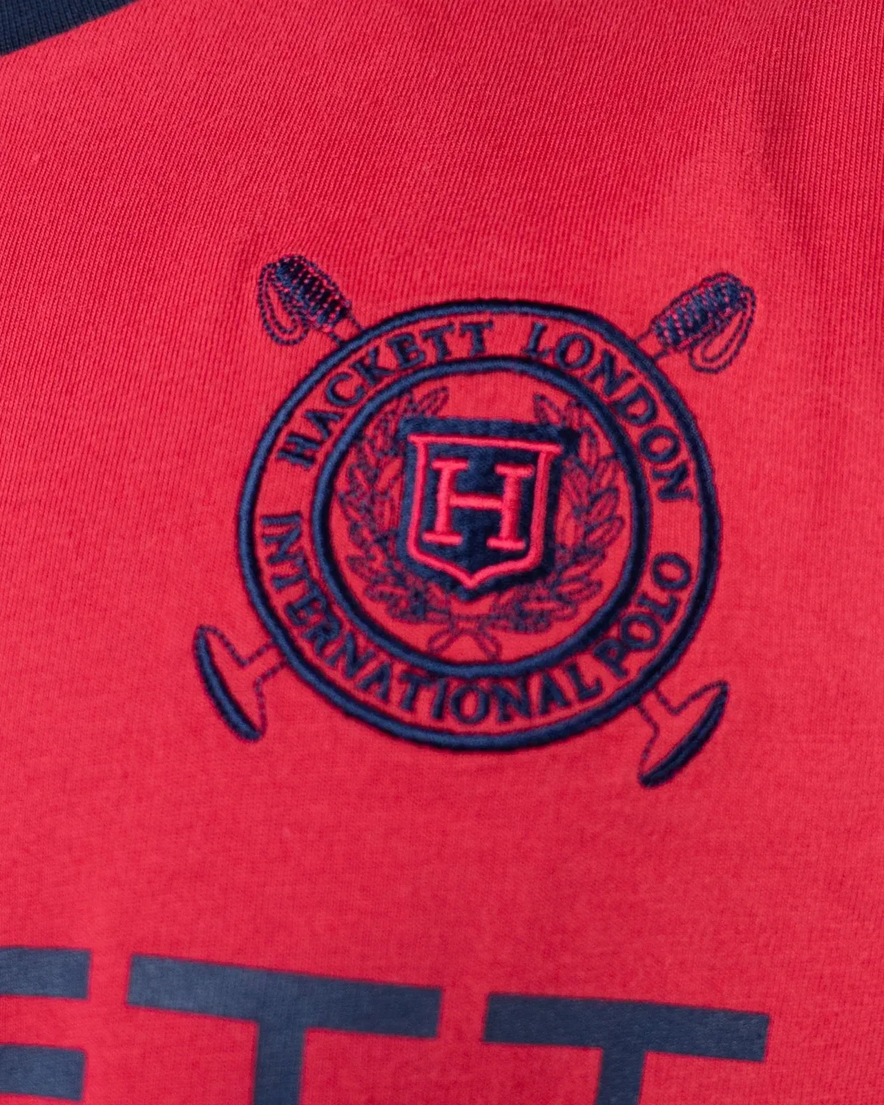 Hackett Red Crewneck T-Shirt (2XL)