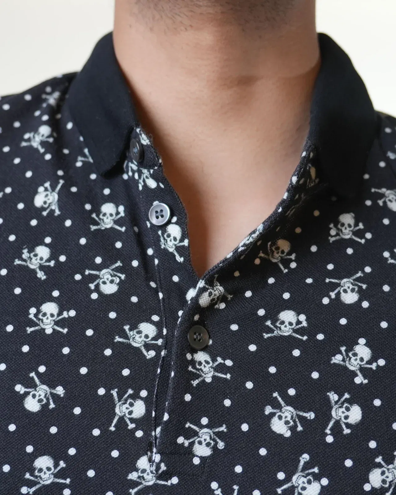 Dolce & Gabbana Skull Printed Black T-Shirt (S)