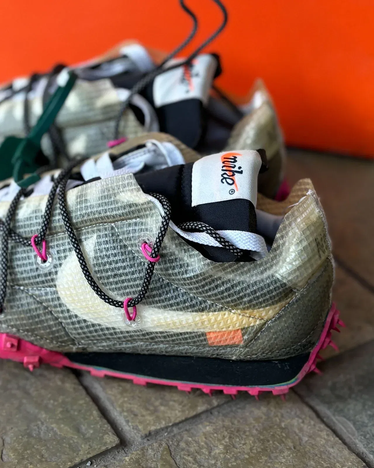 Nike x Off White Waffle Racer (UK 6.5)