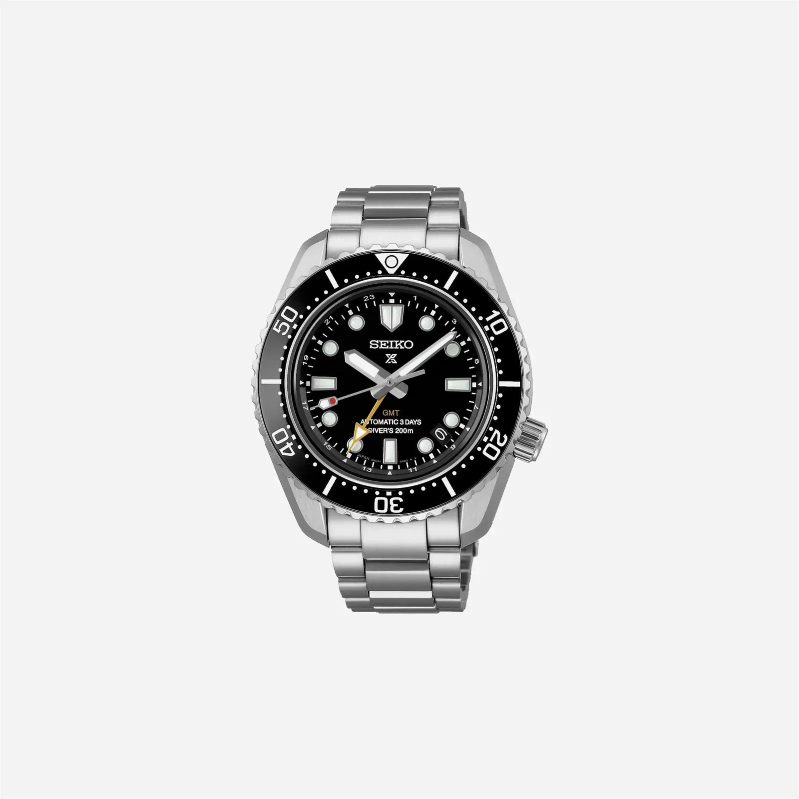 Seiko Prospex Sea Black Dial Stainless Steel Watch - SPB383J1