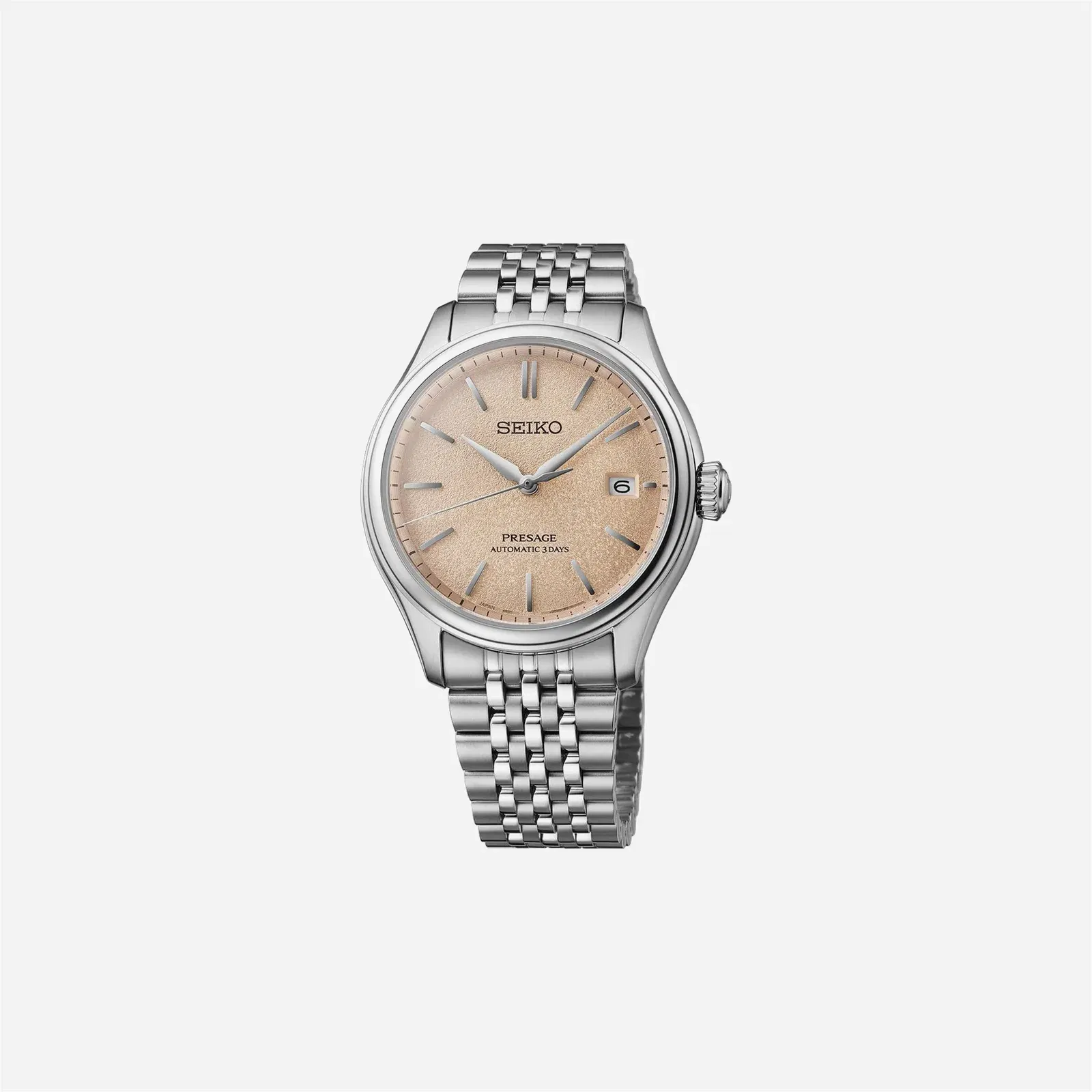 Seiko Presage Classic Series Araigaki Alpha Dial Stainless Steel Watch - SPB467J1