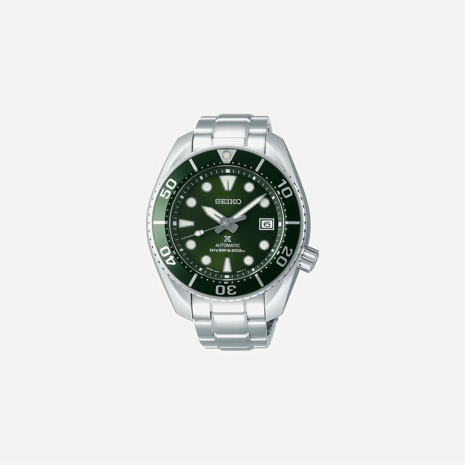 Seiko Prospex Green Dial Stainless Steel Watch - SPB103J1