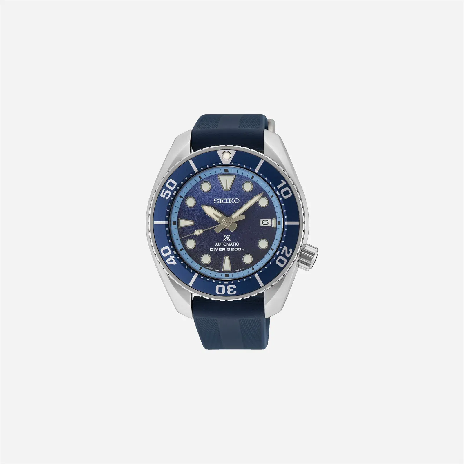 Seiko Prospex Limited Edition Blue Fire Crater Limited Edition. Blue Dial Silicon Strap Watch - SPB543J1