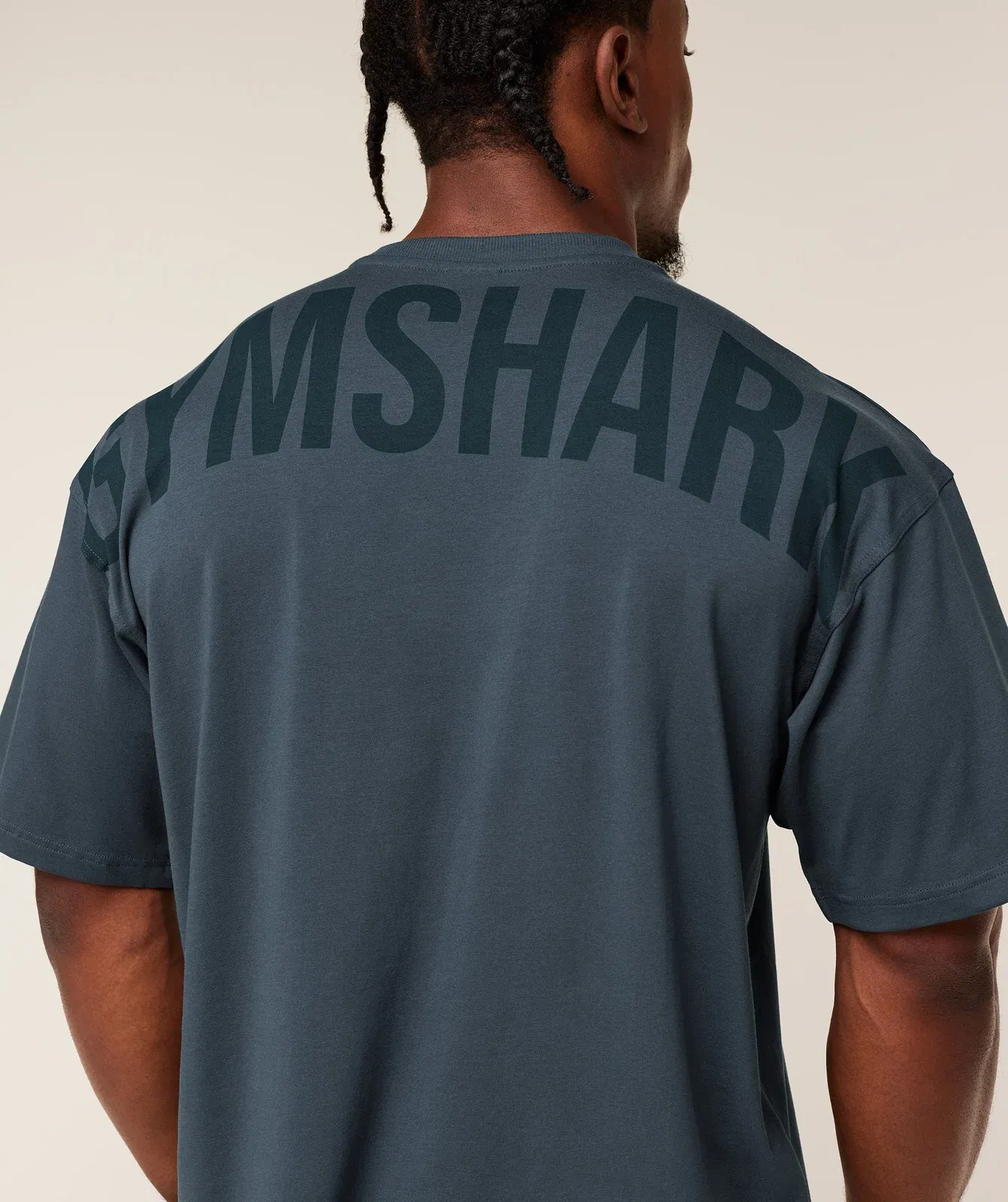 Gymshark Power T-Shirt - GS Stealth Blue