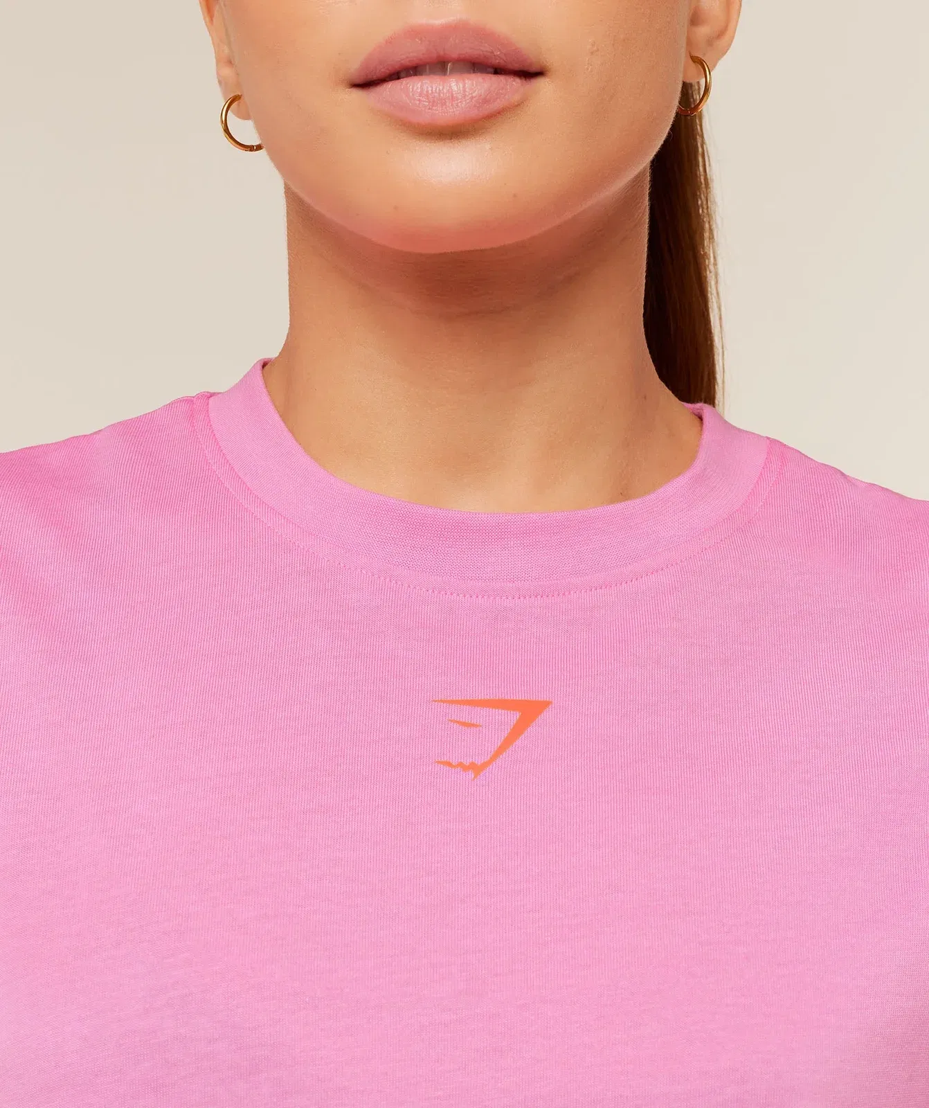 Gymshark Power Oversized T-Shirt - Focus Pink