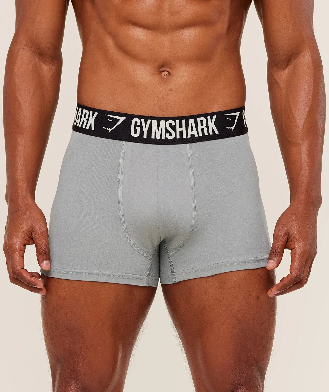 Gymshark Boxer Brief 5PK - GS Smokey Grey/GS Smokey Grey/GS Smokey Grey/GS Smokey Grey/GS Smokey Grey