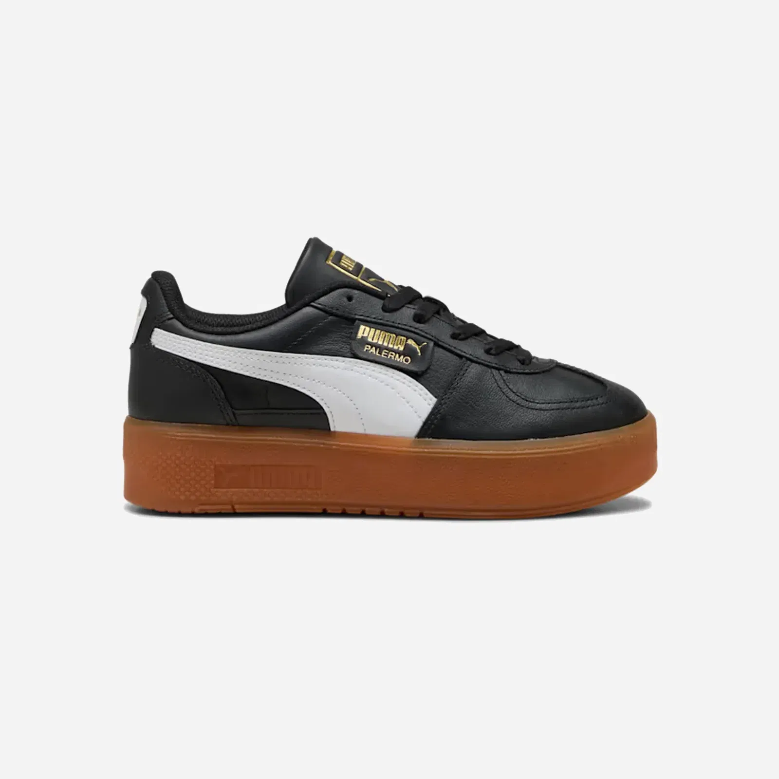 Puma Palermo Elevata Leather Black Gum WMNS