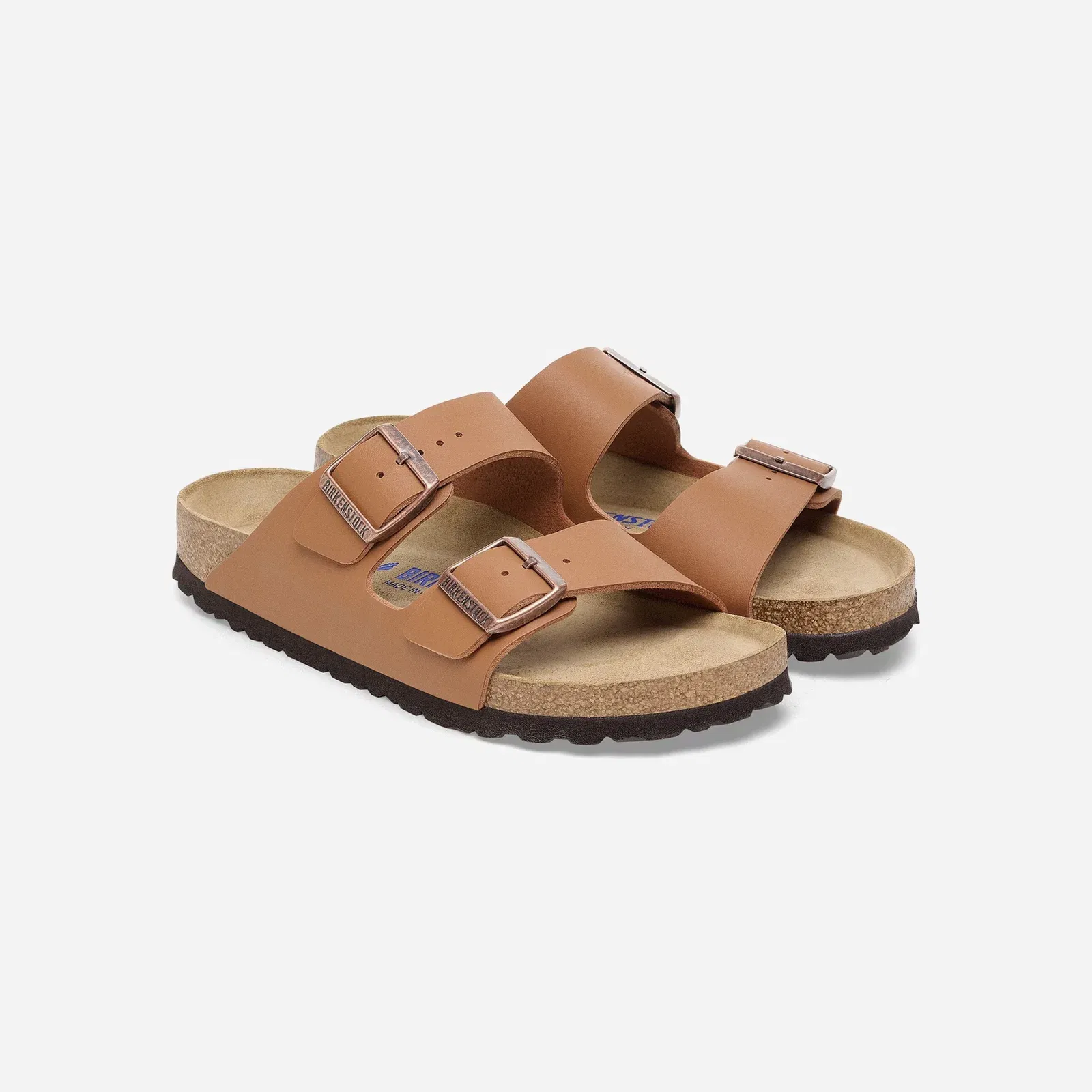 Birkenstock Arizona Soft Footbed Ginger Brown Regular Fit