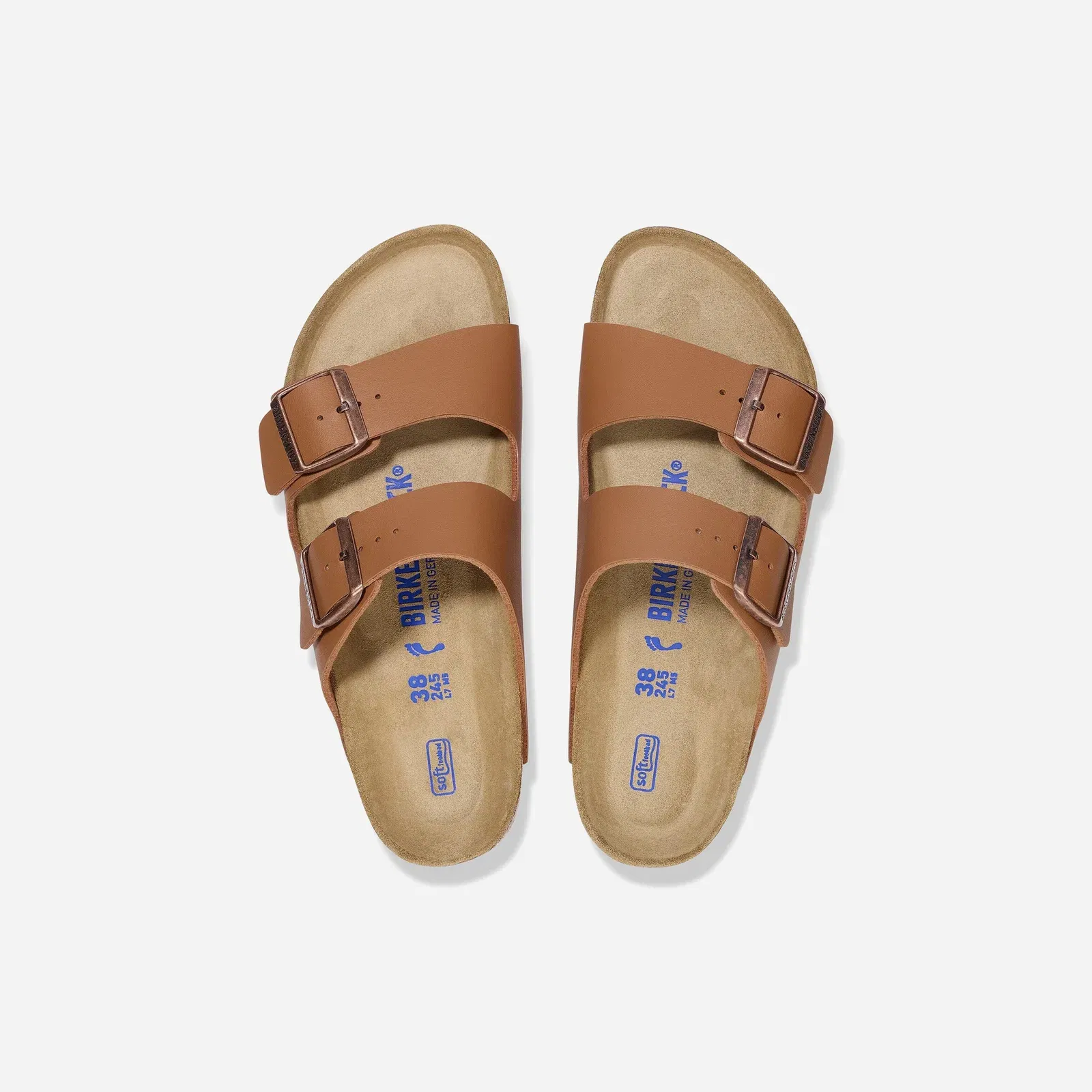 Birkenstock Arizona Soft Footbed Ginger Brown Regular Fit