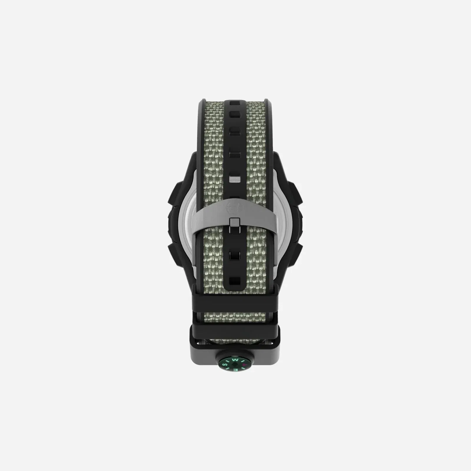 Timex Expedition Digital CAT5 Grey Dial Black Grey Resin Strap Watch