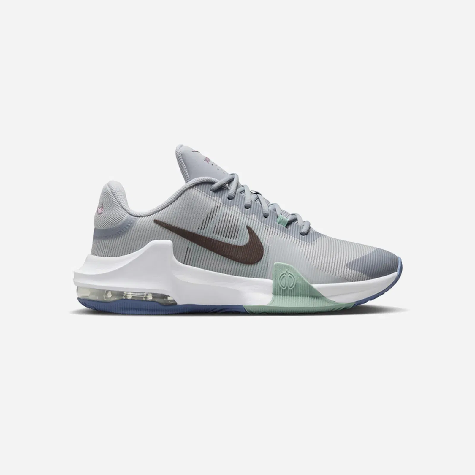 Nike Air Max Impact 4 Wolf Grey Burgundy Crush