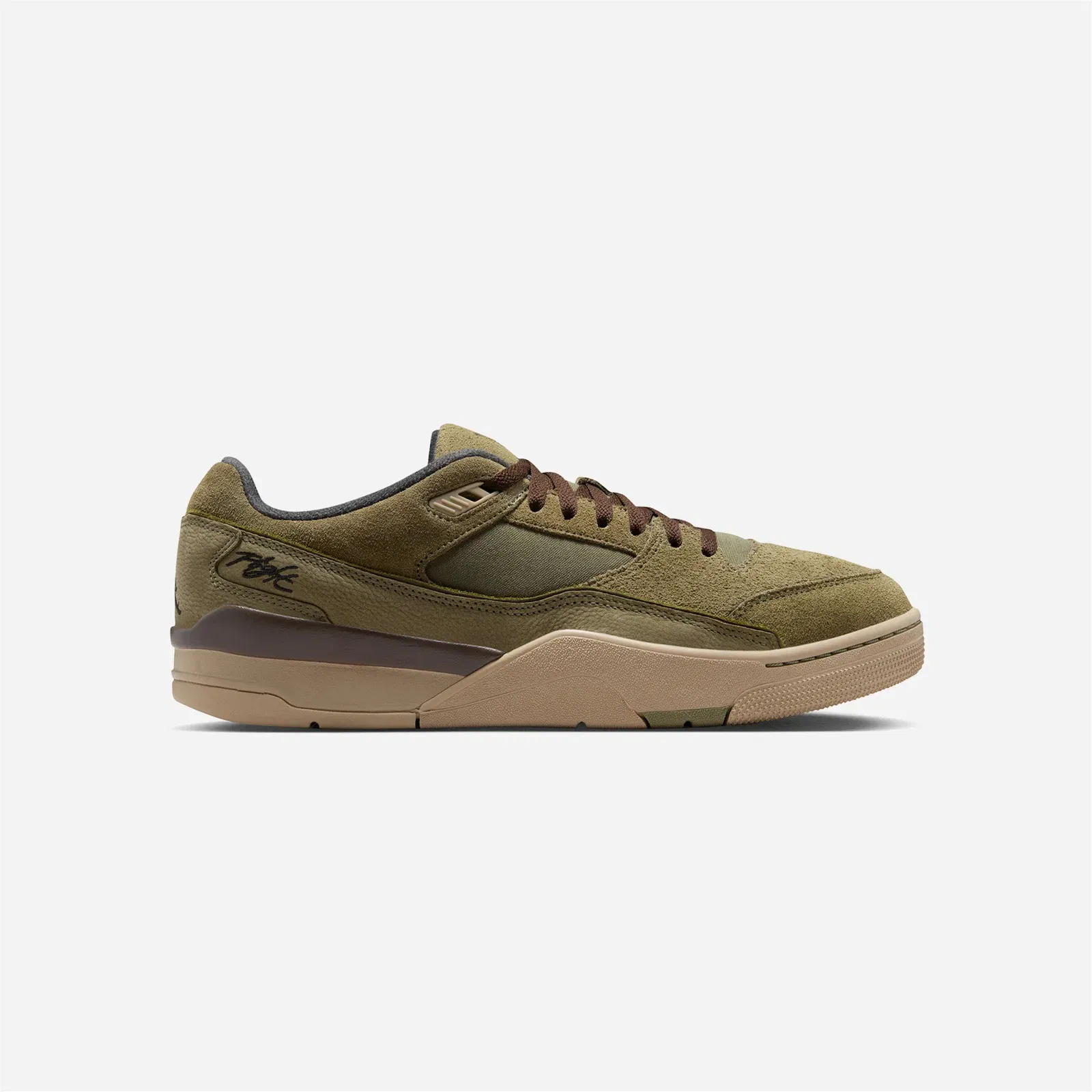 Nike Air Jordan Flight Court Medium Olive Baroque Brown