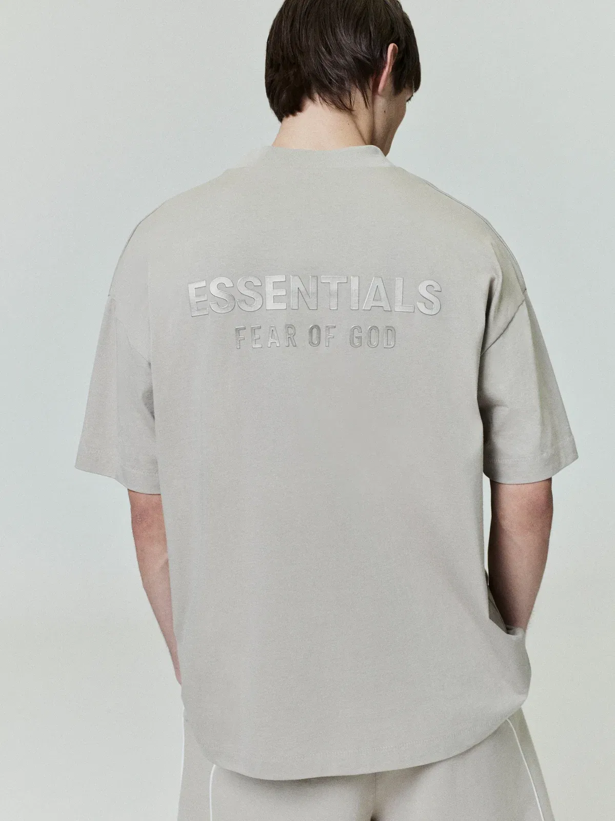 Essentials Classic T-Shirt Heather Stone