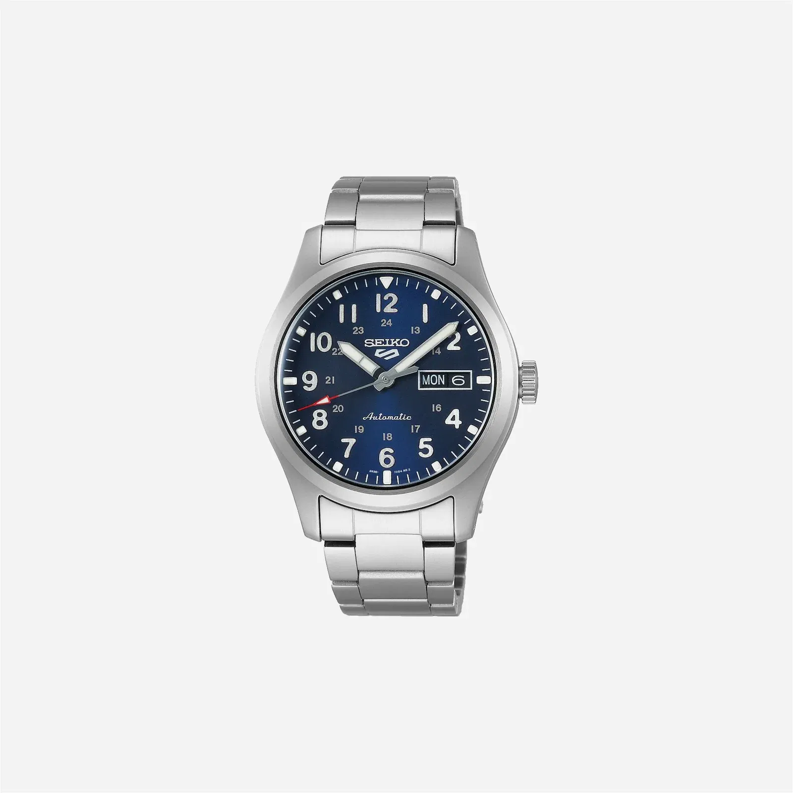 Seiko 5 Sports Field Collection Automatic Blue Dial Stainless Steel Watch - SRPG29K1