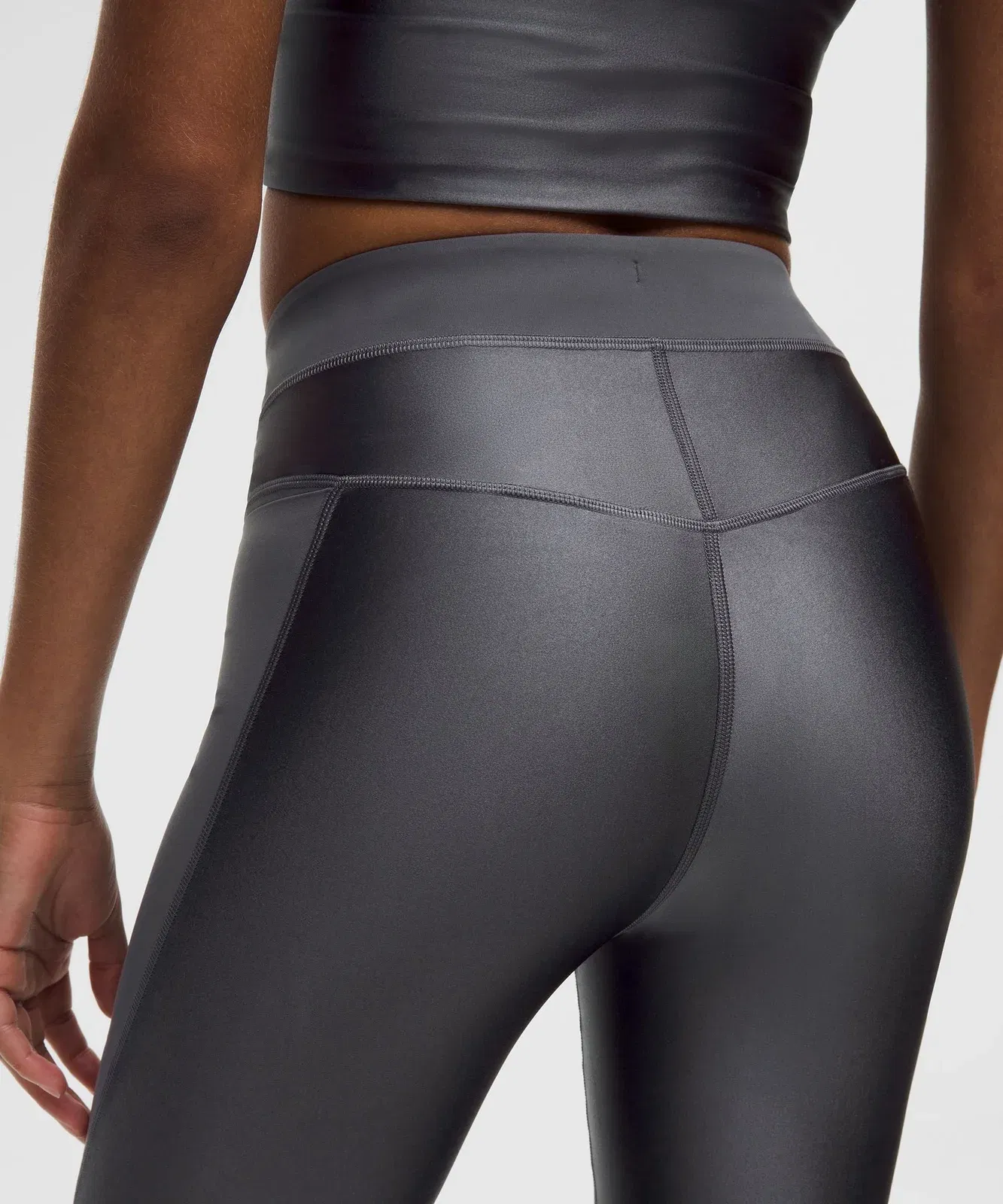 Lululemon Women's Satin Shine Panelled High-Rise Tight 25" *Wordmark