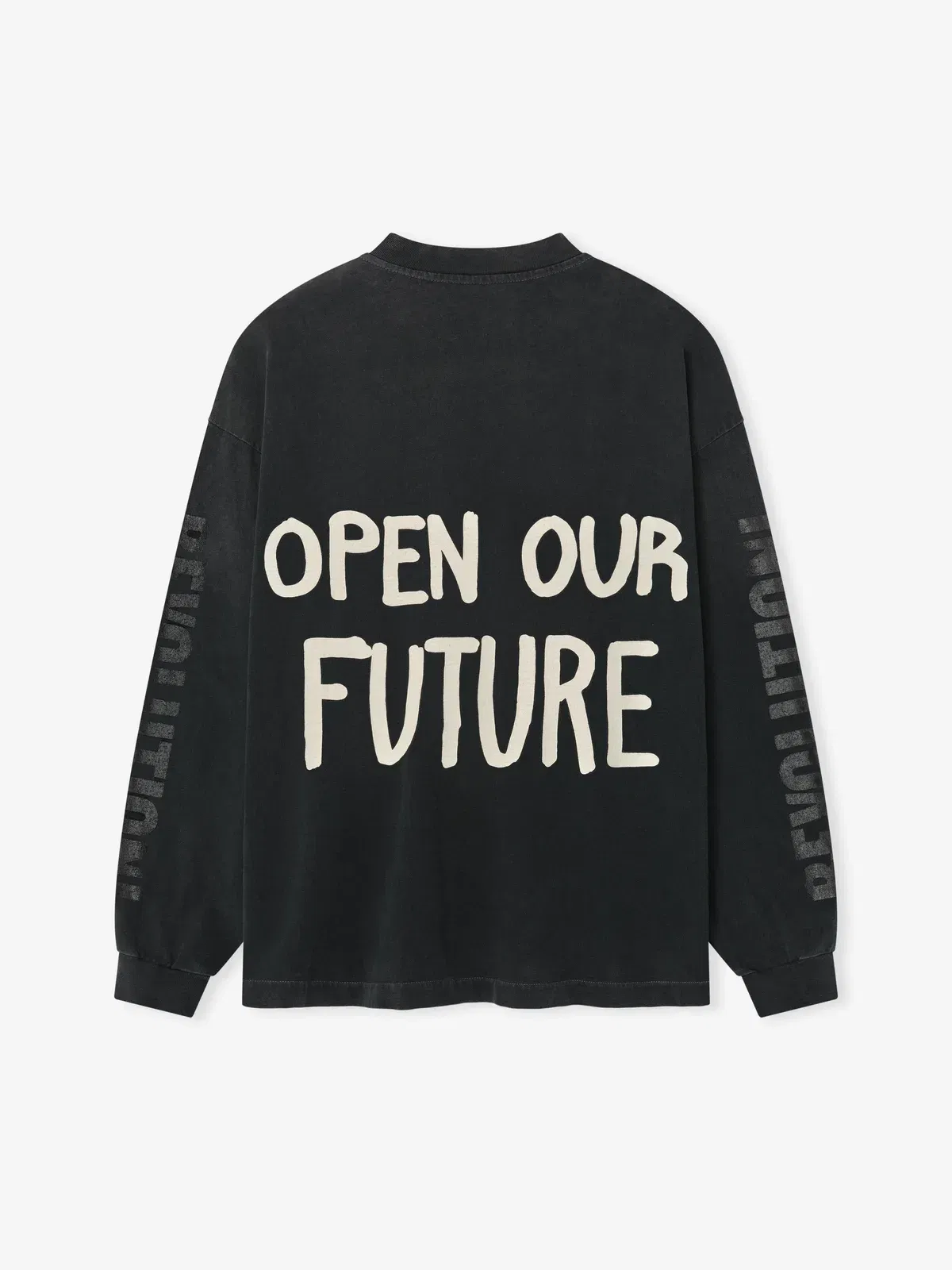 Essentials For All People Relaxed Long Sleeve T-Shirt Black