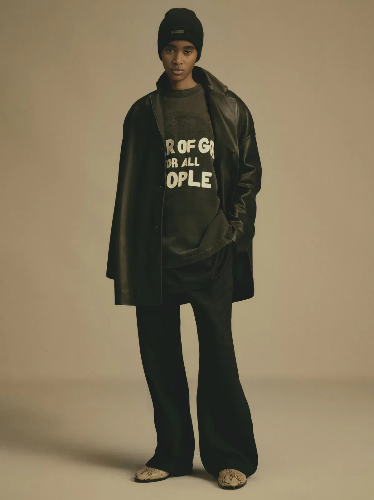 Essentials For All People Relaxed Long Sleeve T-Shirt Black