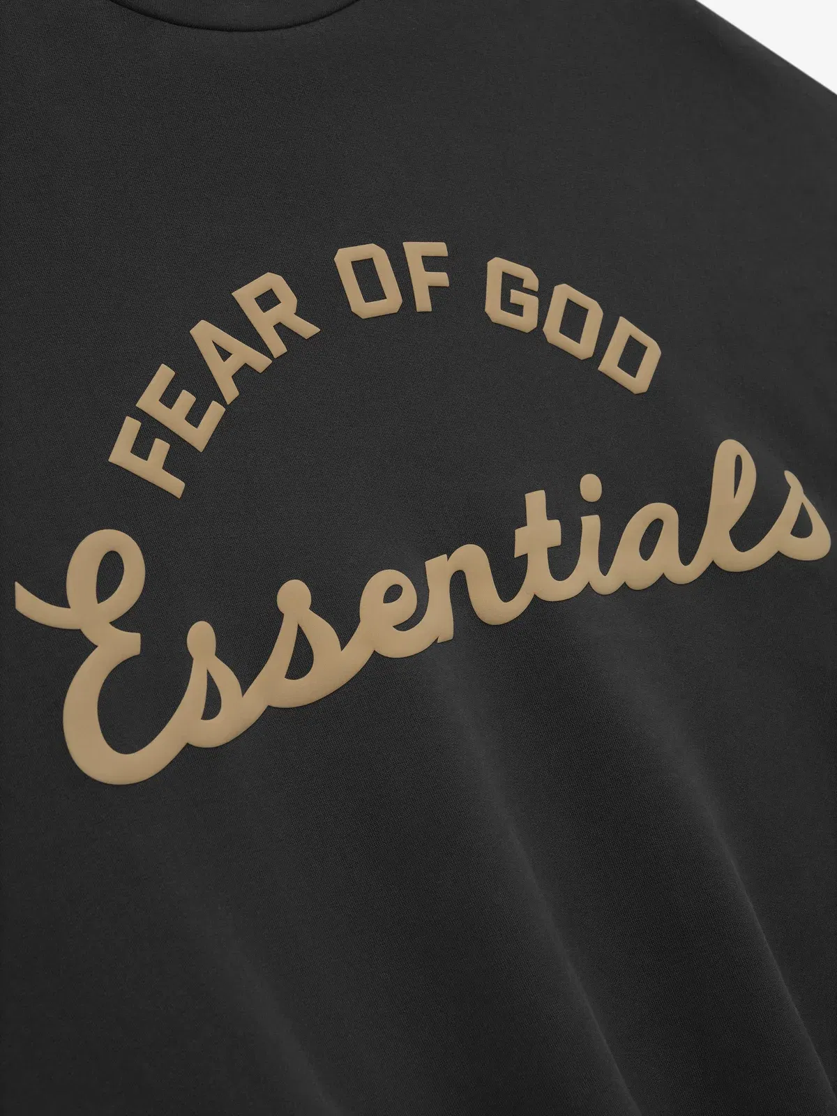 Essentials Training 90S Crewneck Sweatwshirt Faded Black