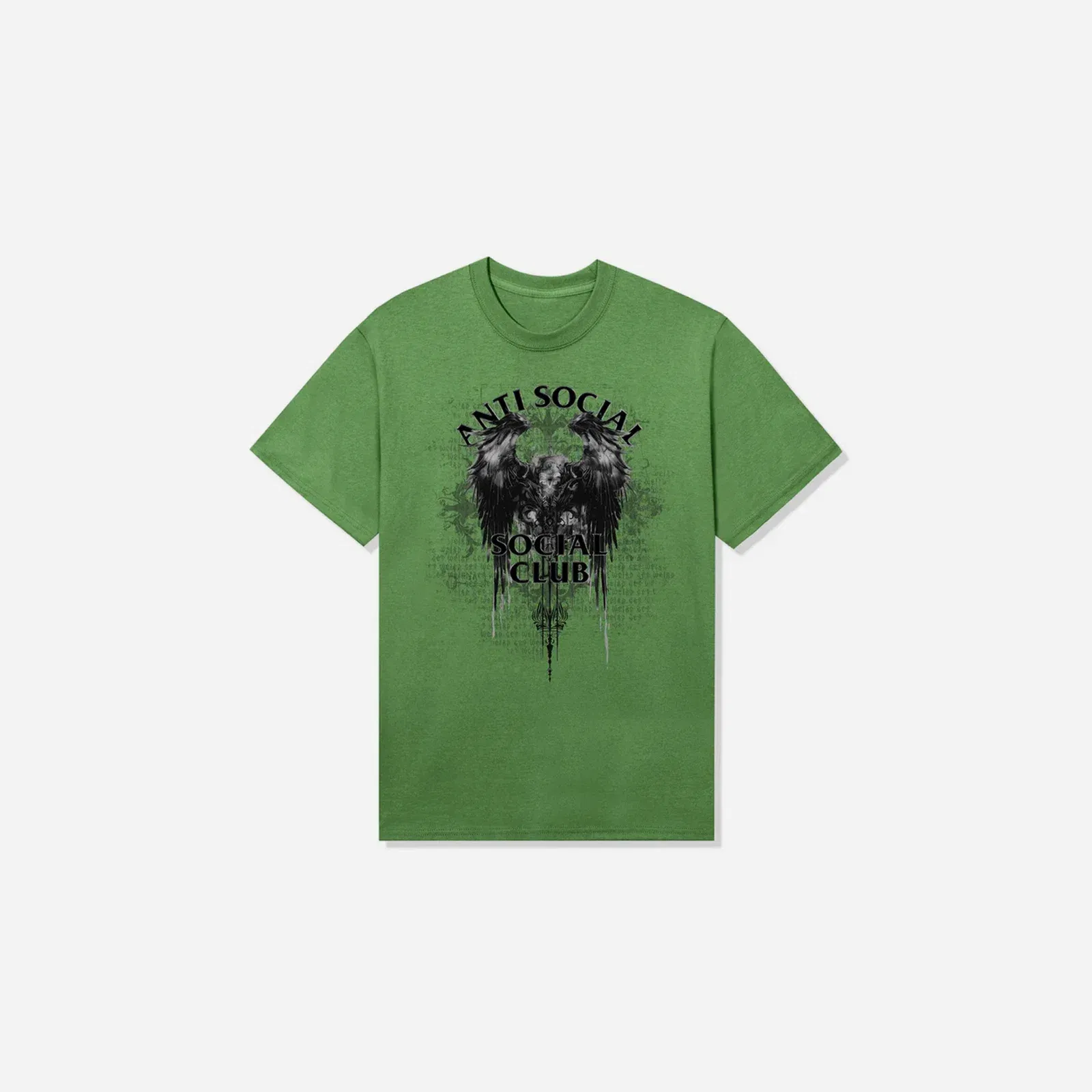 Anti Social Social Club Under The Trees Dill Green T-Shirt