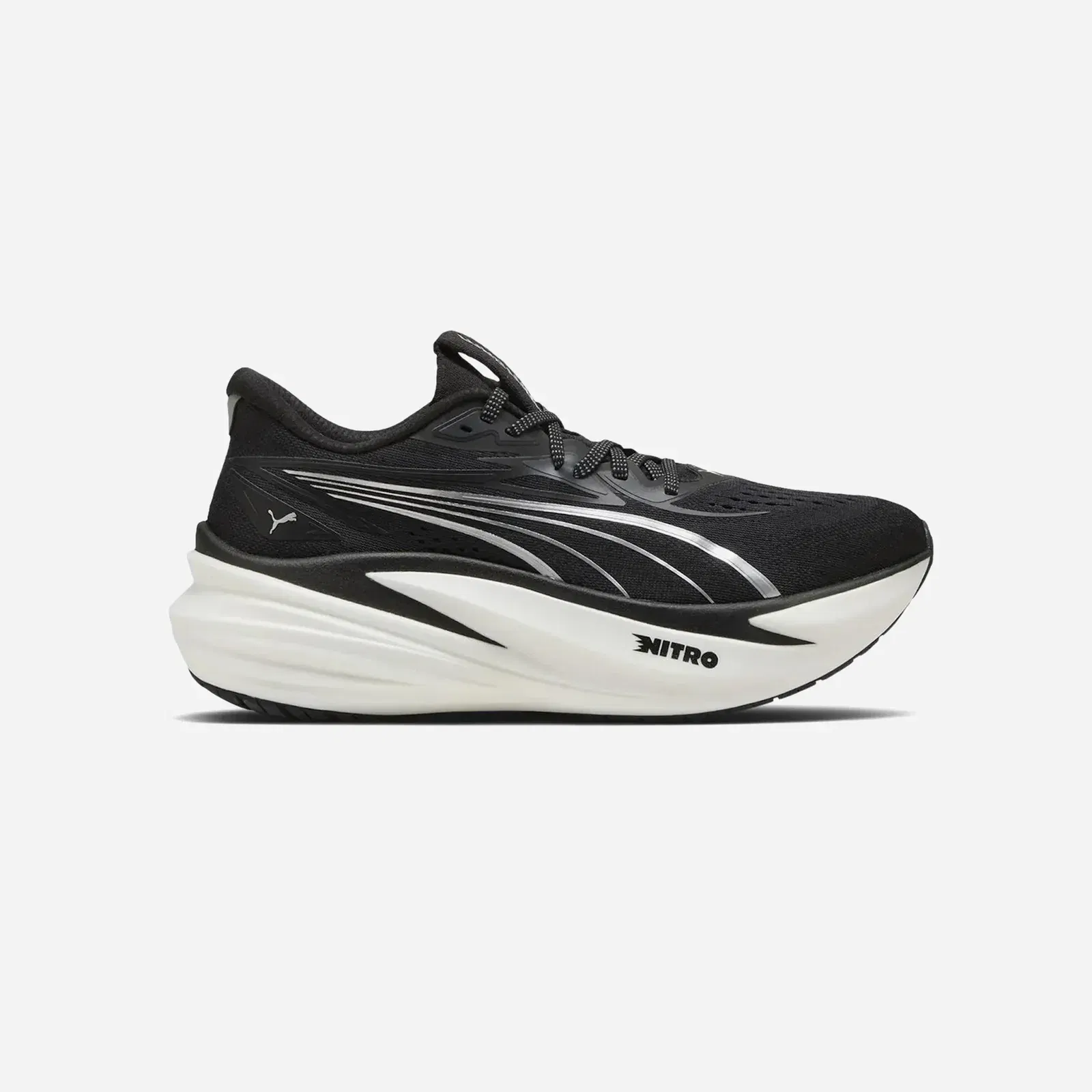 Puma MagMax NITRO 2 Road Running Shoes Black White