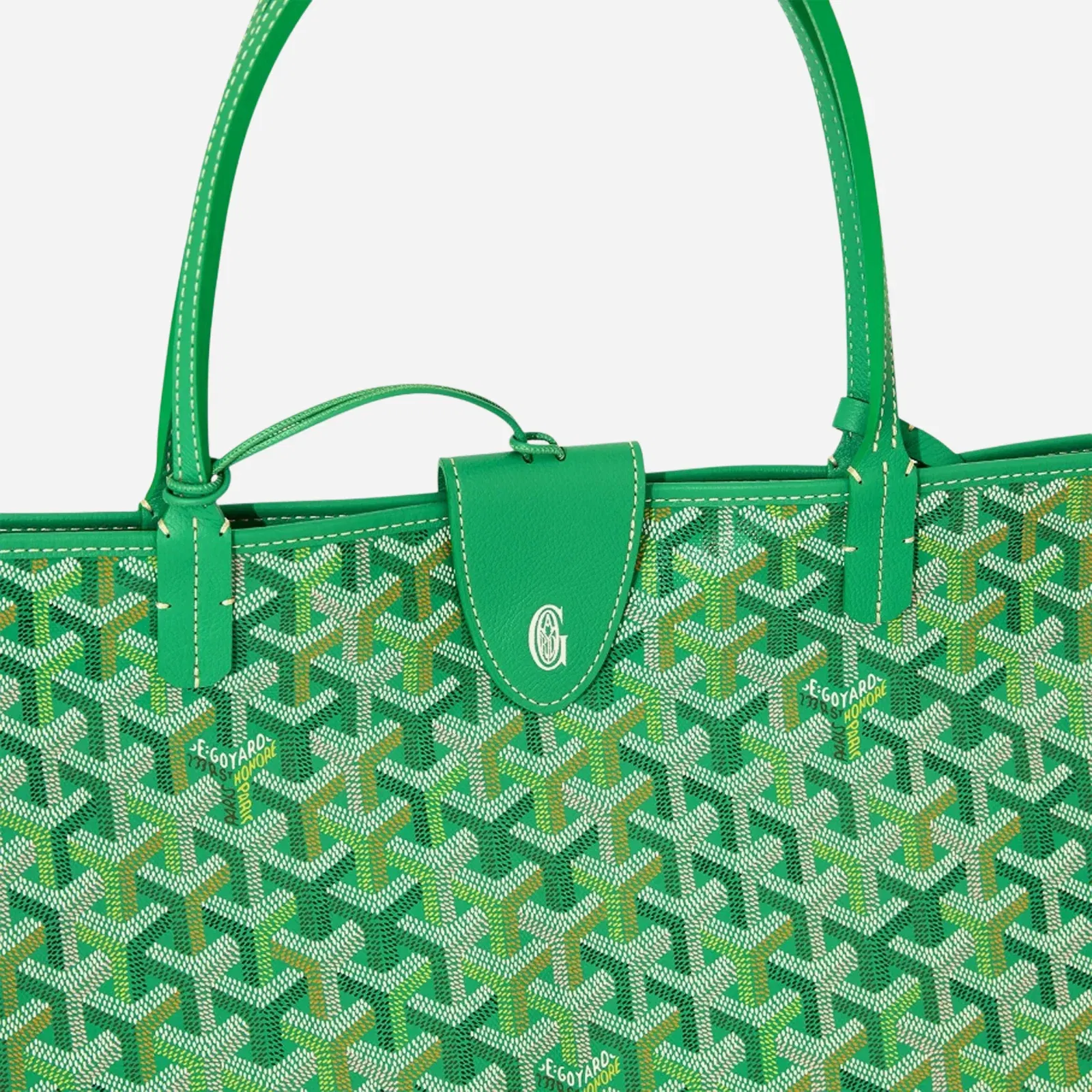 Goyard Saint Louis GM bag Multicoloured Meadow Green Limited Edition