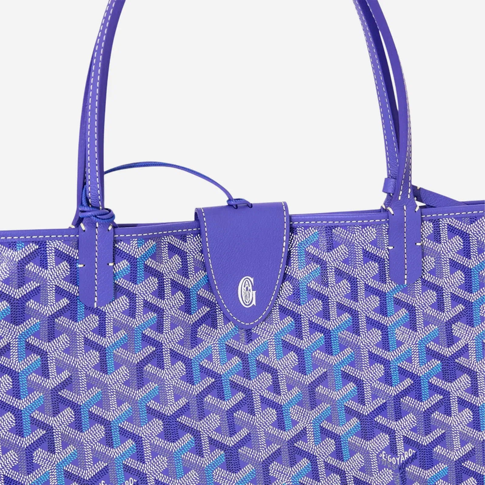 Goyard Saint Louis GM bag Multicoloured Blueberry Purple Limited Edition