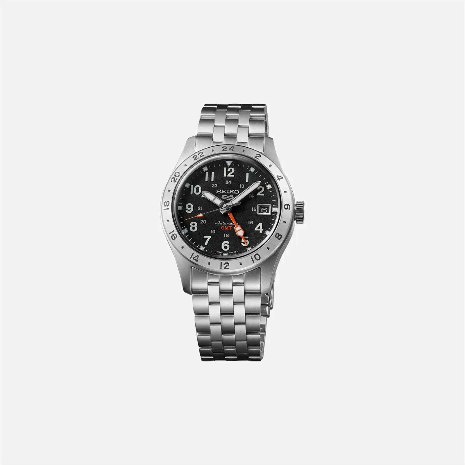 Seiko 5 Sports Field Sports Style Black Dial Stainless Steel Watch - SSK023K1