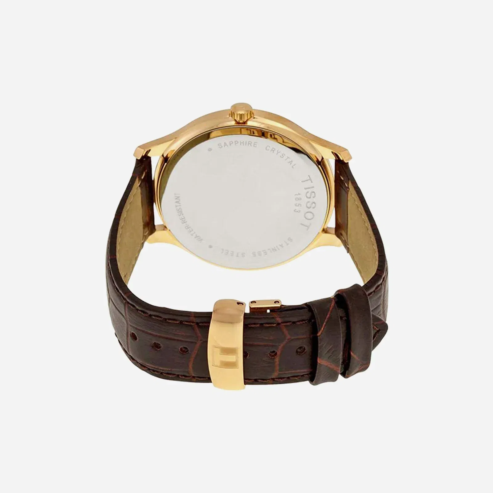 Tissot Tradition Quartz Dial Brown Leather Strap Watch