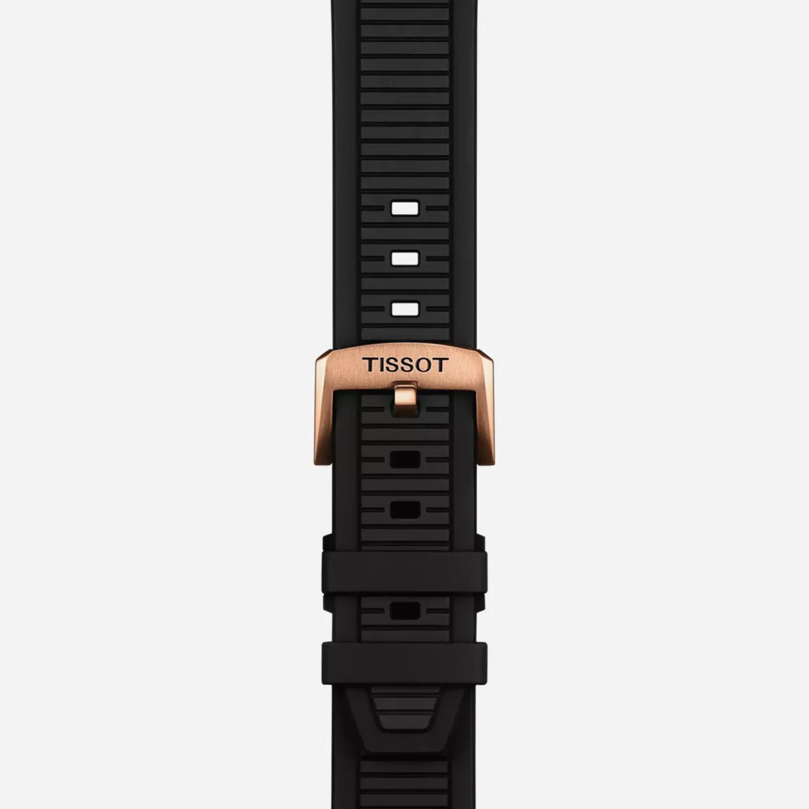 Tissot T-Race Powermatic 80 41mm Black Dial Black Silicone Strap Watch