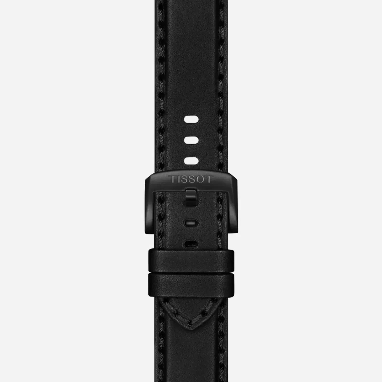 Tissot Chrono XL Vintage Quartz Dial Black Leather Strap Watch - 45 mm