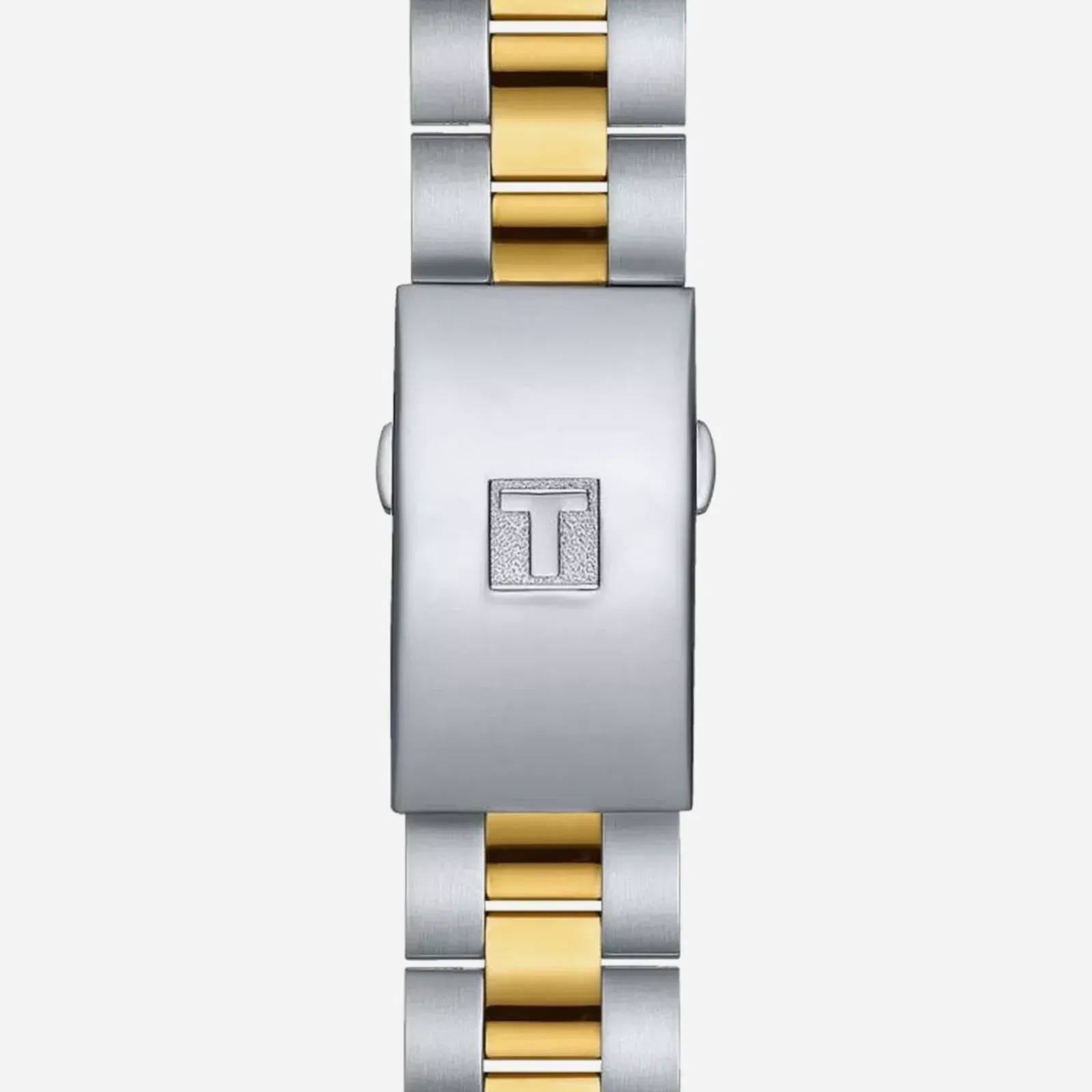 Tissot PR 100 Sport Chic Chronograph Quartz Dial Grey & Yellow Gold Stainless Steel Yellow Gold PVD Strap Watch
