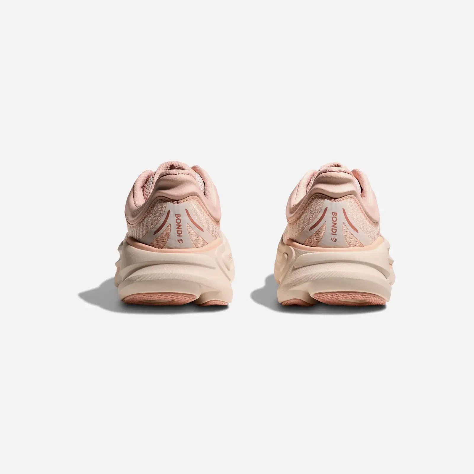 Hoka Bondi 9 Rose Latte Rose Cream Regular WMNS