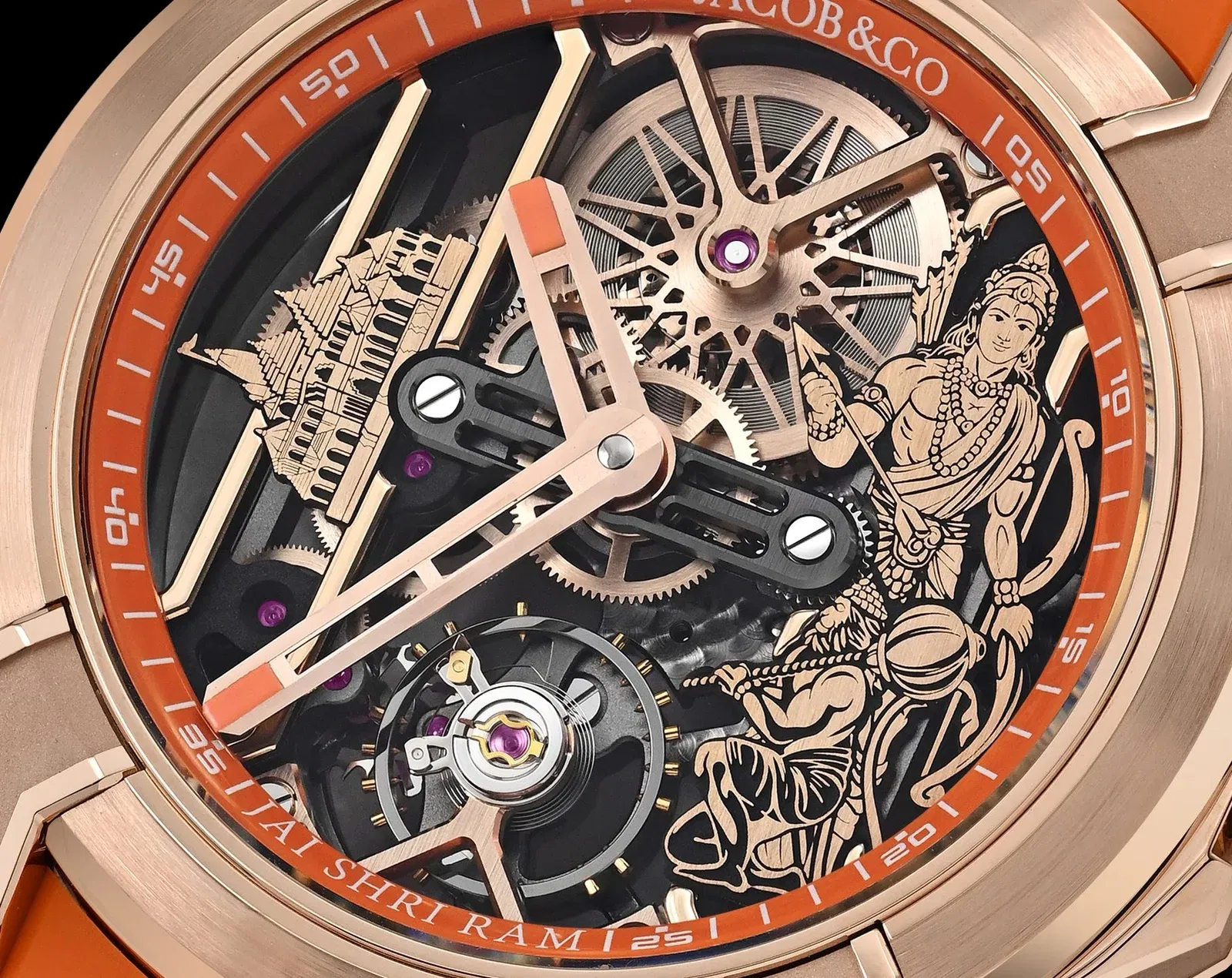 Jacob & Co. Epic x Ram Janmabhoomi Titanium Edition 3