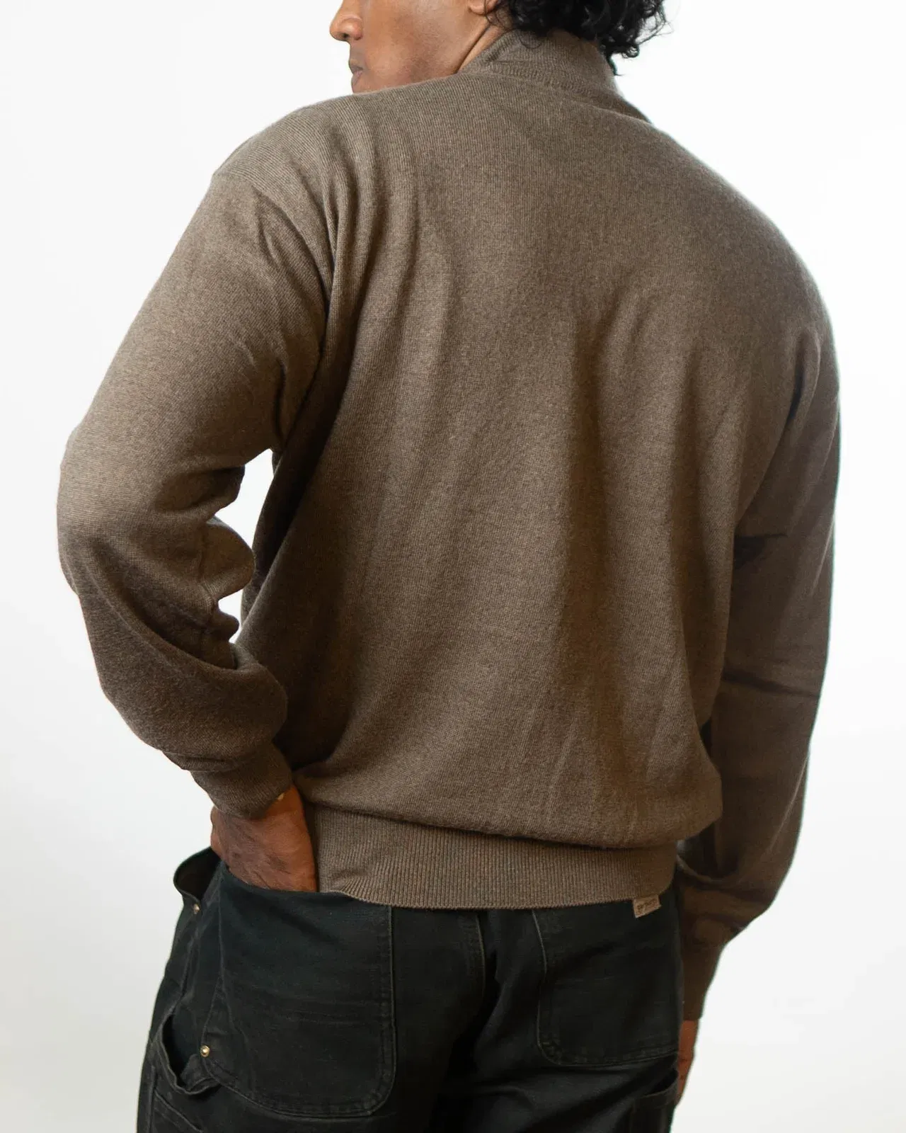 Yves Saint Laurent Vintage Turtleneck Sweater - Brown (M)
