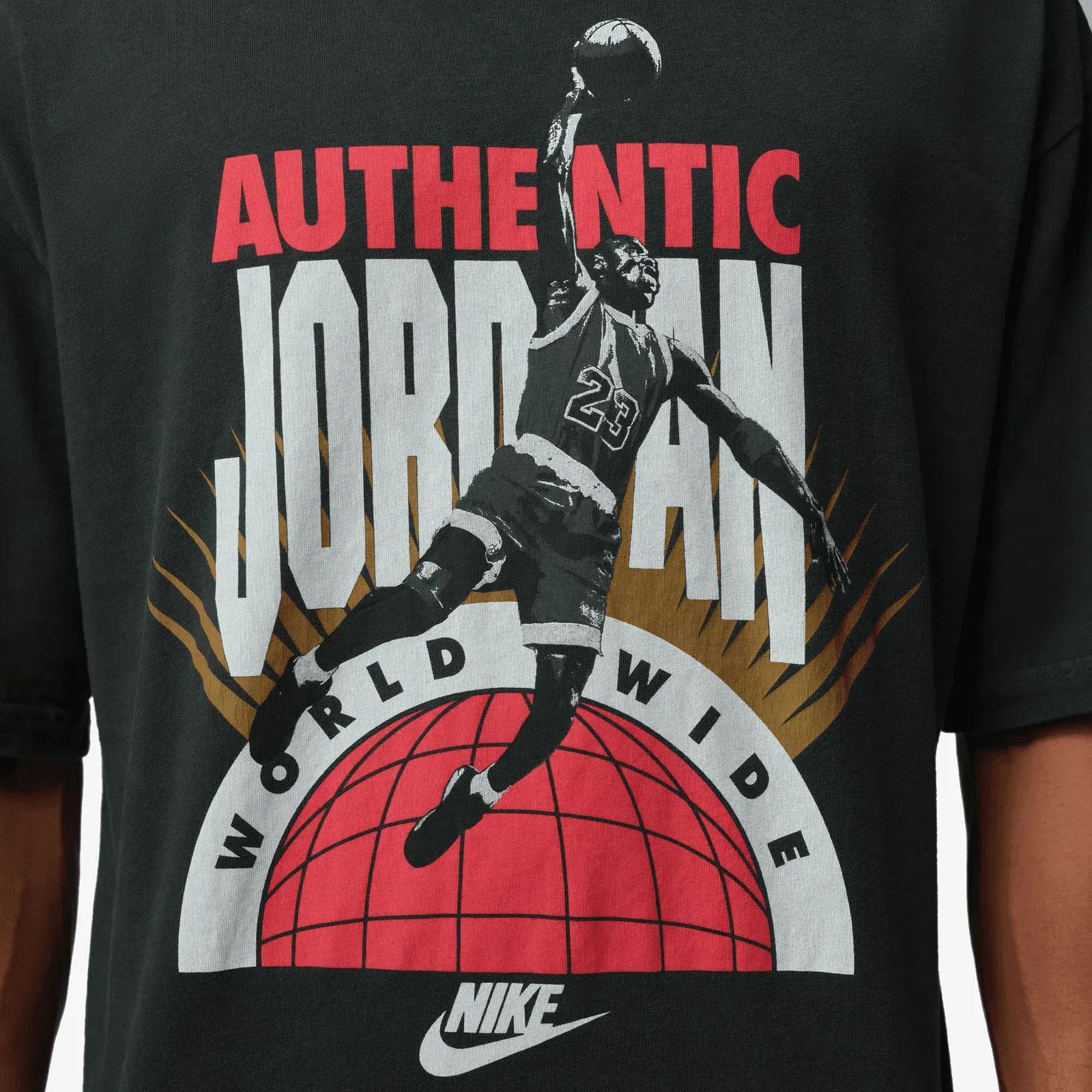 Jordan OVERSIZED REISSUE T-SHIRT { OFF NOIR/INFRARED 23