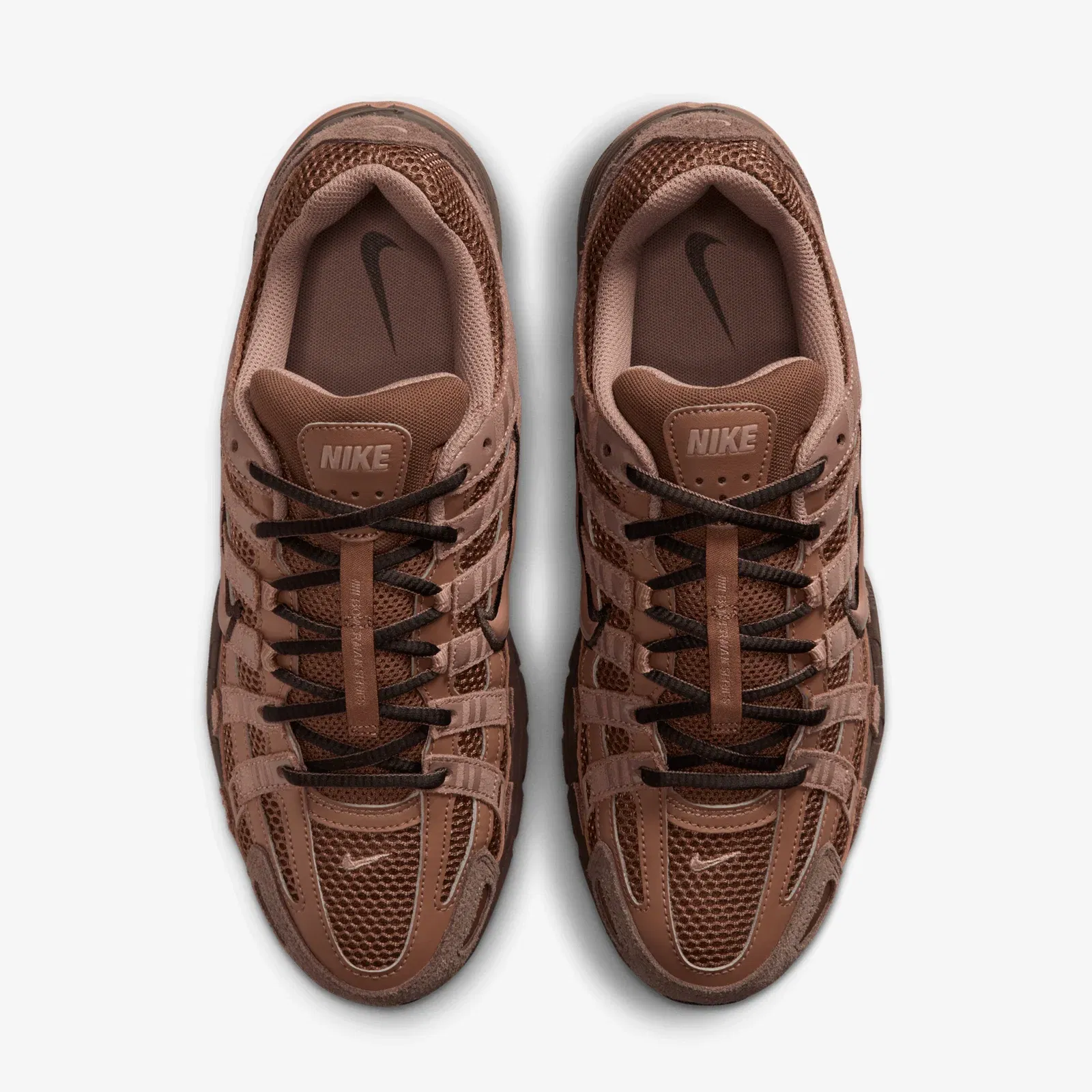 NIKE P-6000 SUEDE { CACAO WOW/ARCHAEO BROWN-BAROQUE BROWN