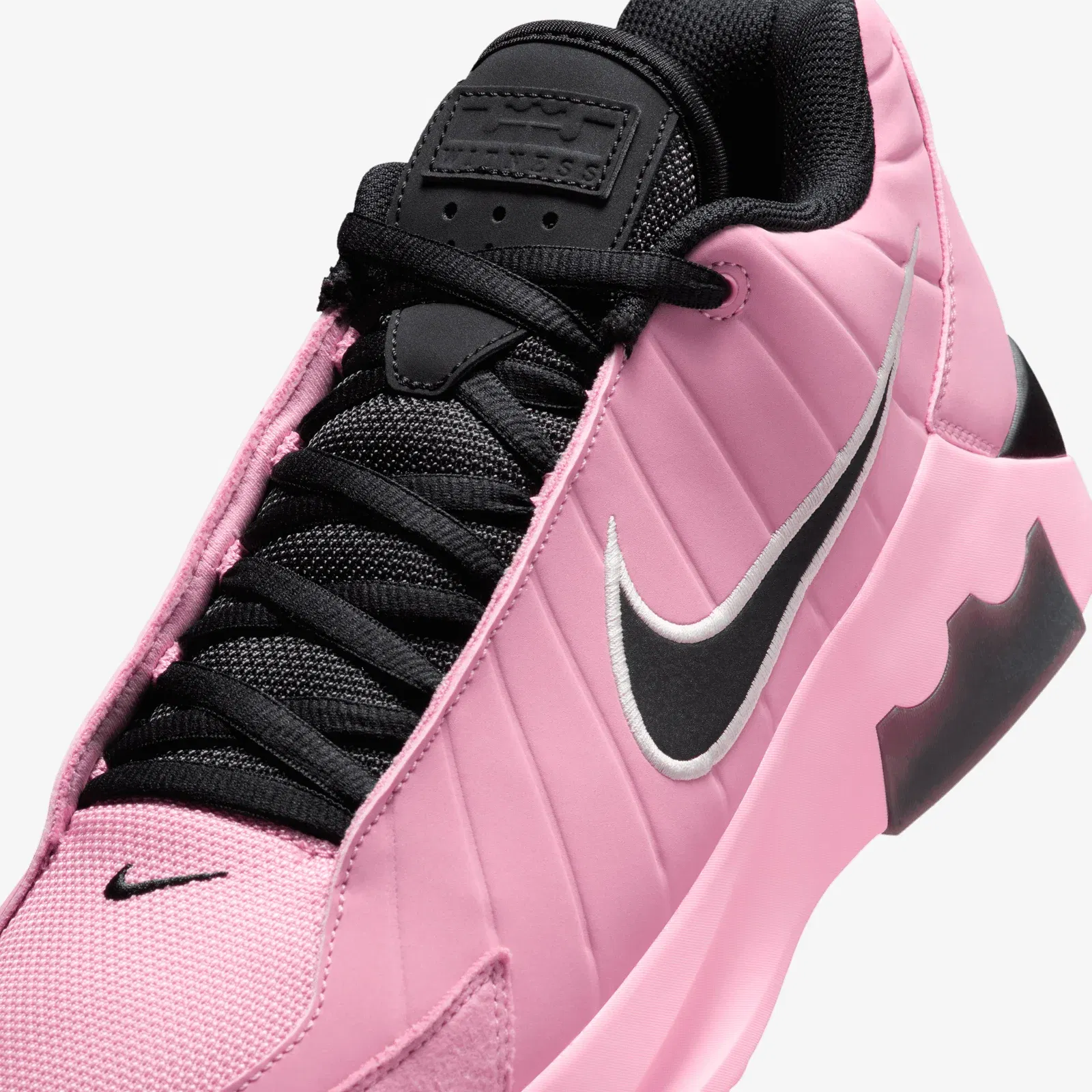 NIKE LEBRON WITNESS IX EP { ELEMENTAL PINK/BLACK-PINK-PINK FOAM