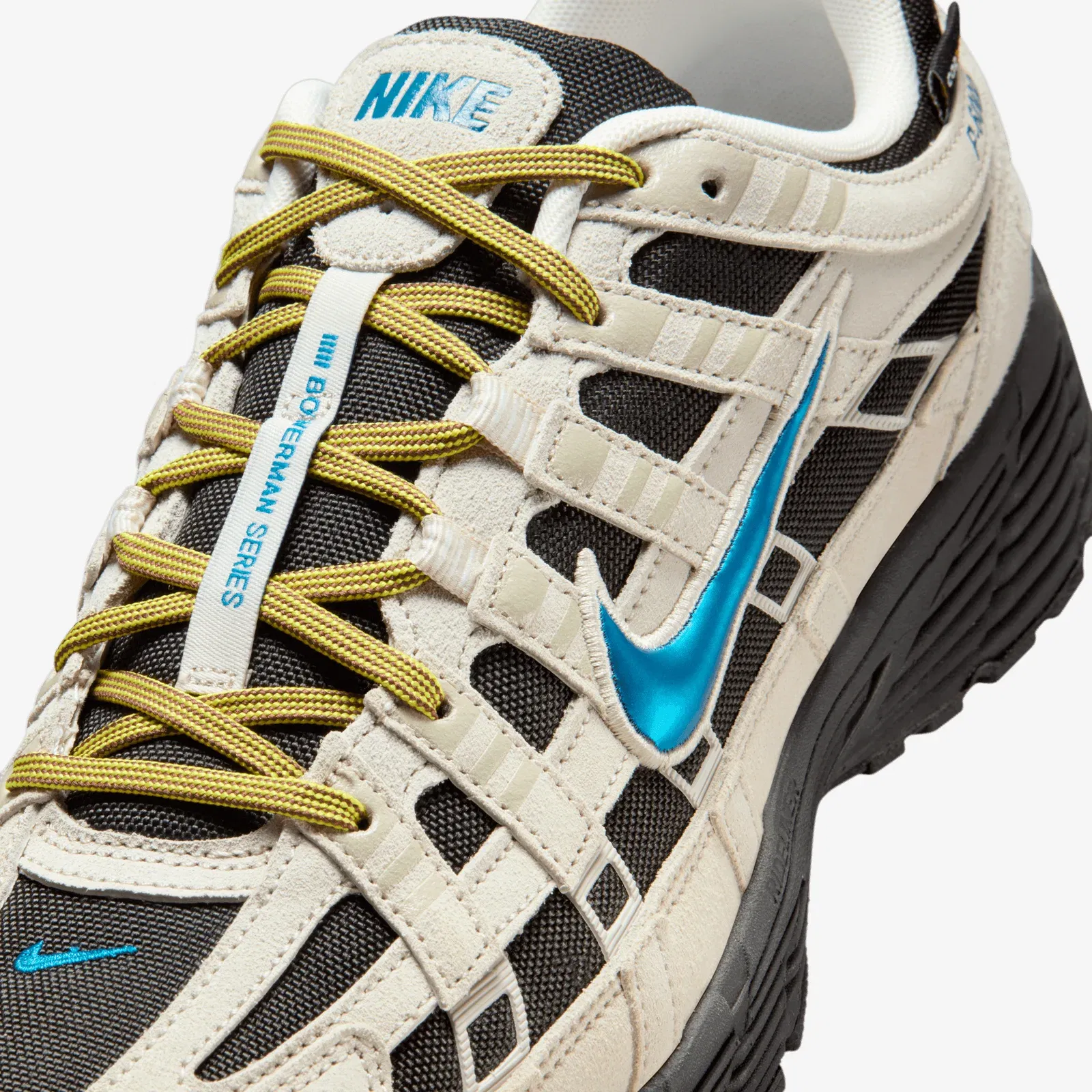 NIKE P-6000 PREMIUM CORDURA® { LT OREWOOD BRN/GREEN ABYSS-LIGHTENING