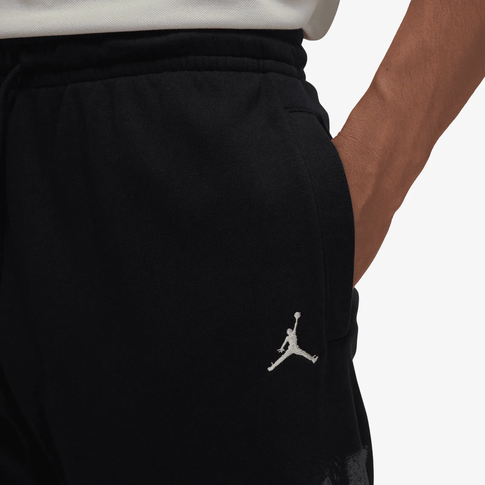 JORDAN BROOKLYN COLLEGIATE PANTS { BLACK/SAIL