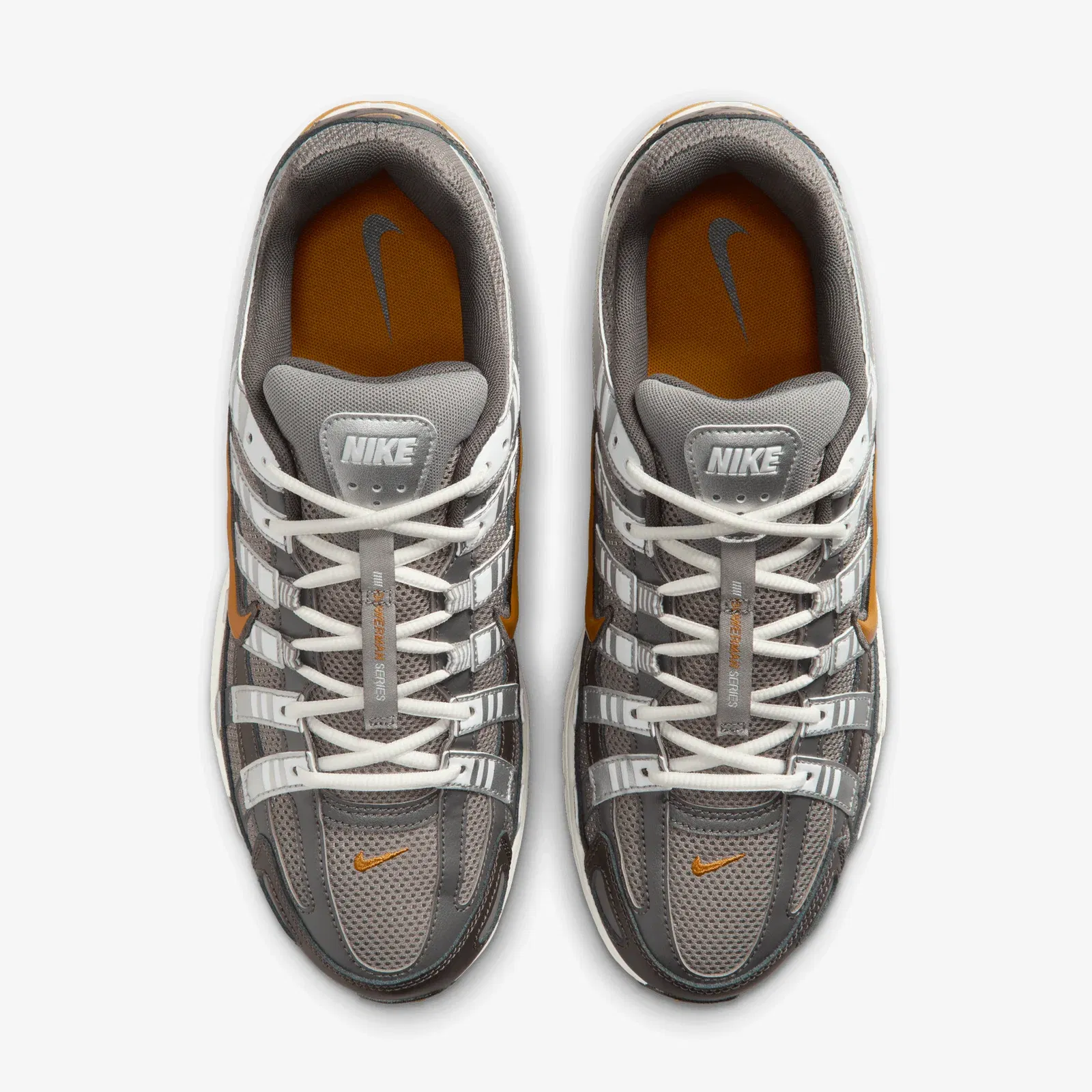 NIKE P-6000 { MEDIUM ASH/DESERT OCHRE-FLAT PEWTER