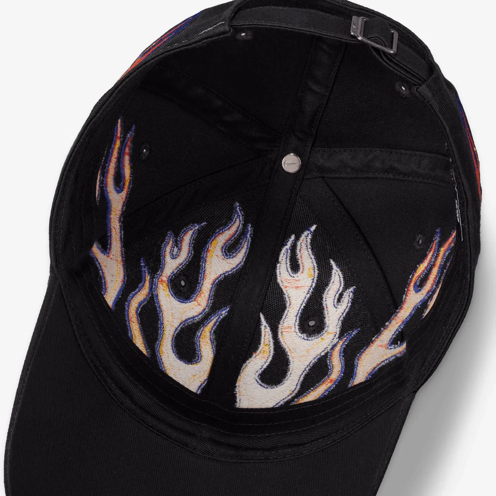 NIKE STRUCTURED OG FLAME CAP { BLACK