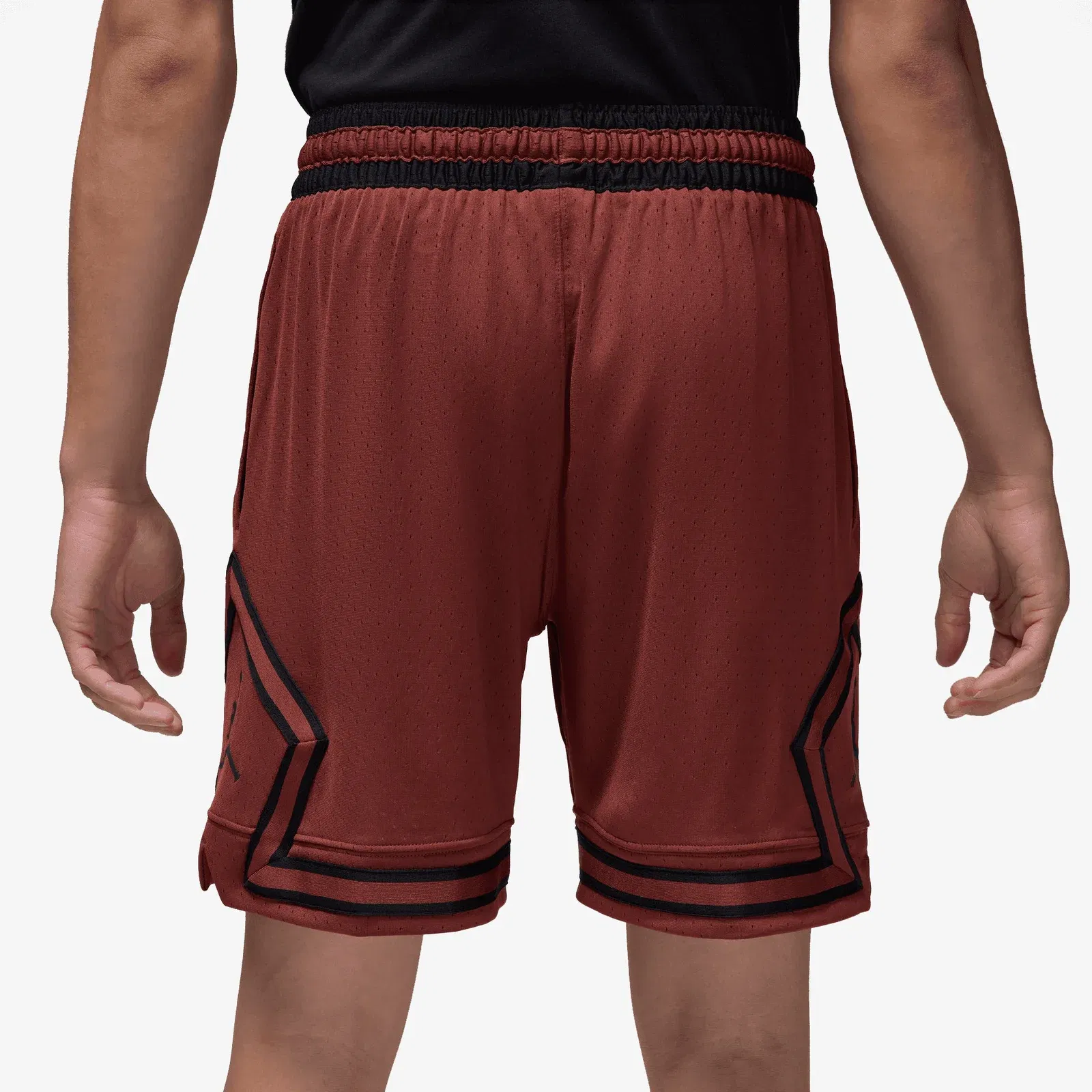 JORDAN DRI-FIT MESH DIAMOND SHORTS { DARK PONY/BLACK/BLACK