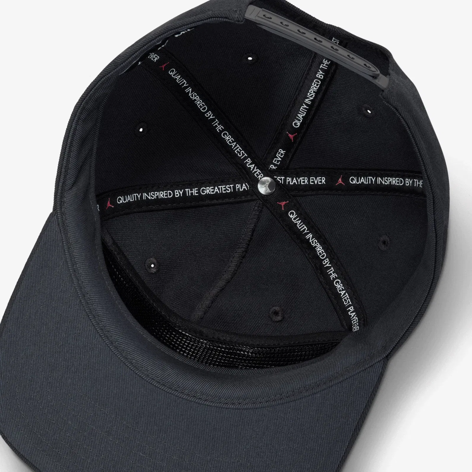 JORDAN AIRJORDAN PRO UNSTRUCTURED FLAT BILL HAT { OFF NOIR/OFF NOIR