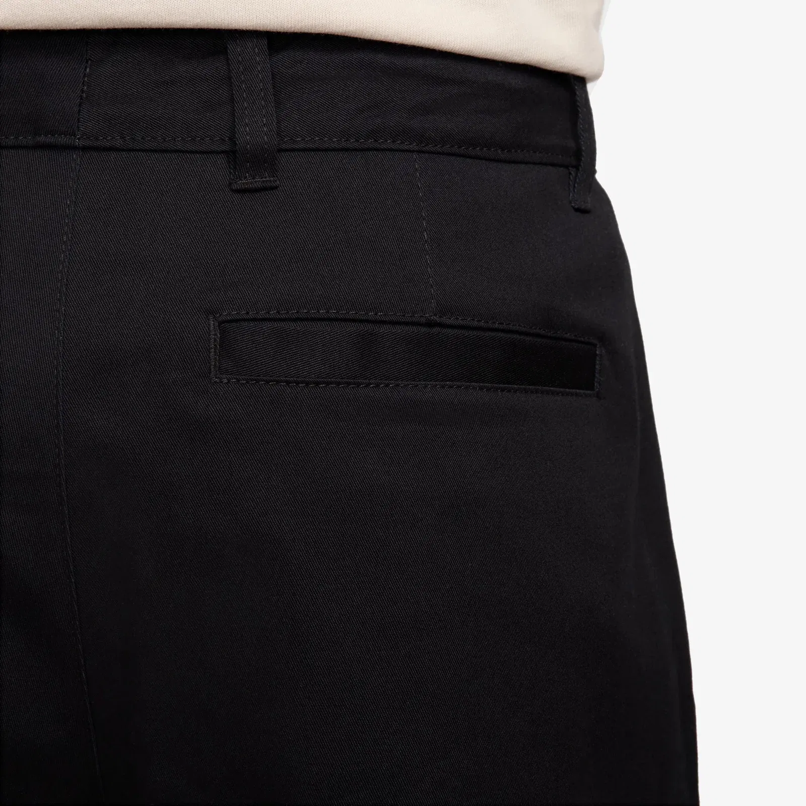 NIKE LIFE EI CHINO PANTS { BLACK/WHITE